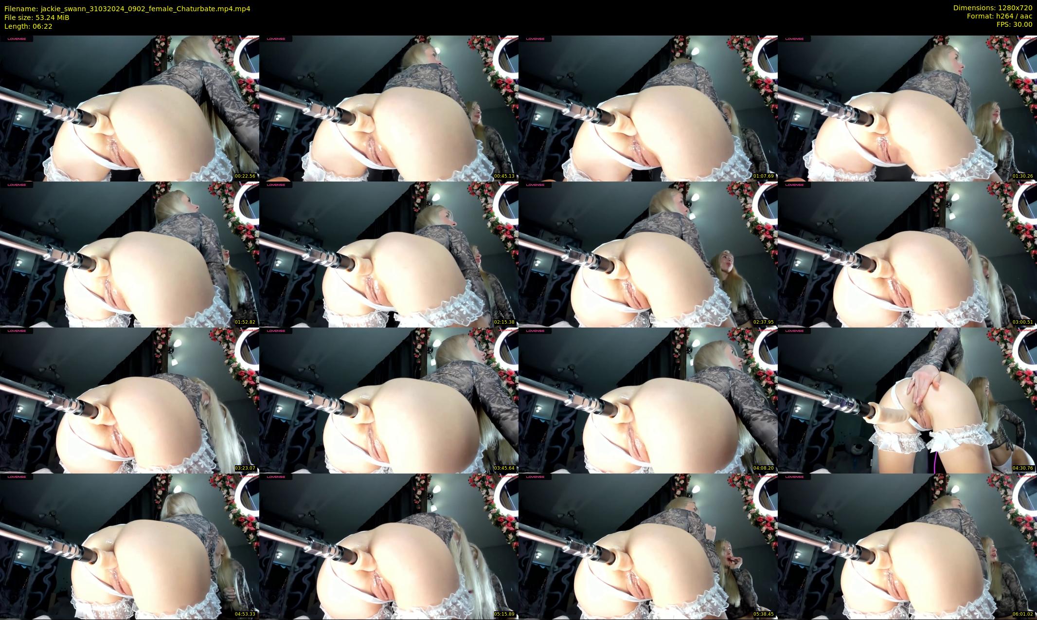 jackie_swann — 7 minute Chaturbate female cam show recording, 720p, Mar 31, 2024