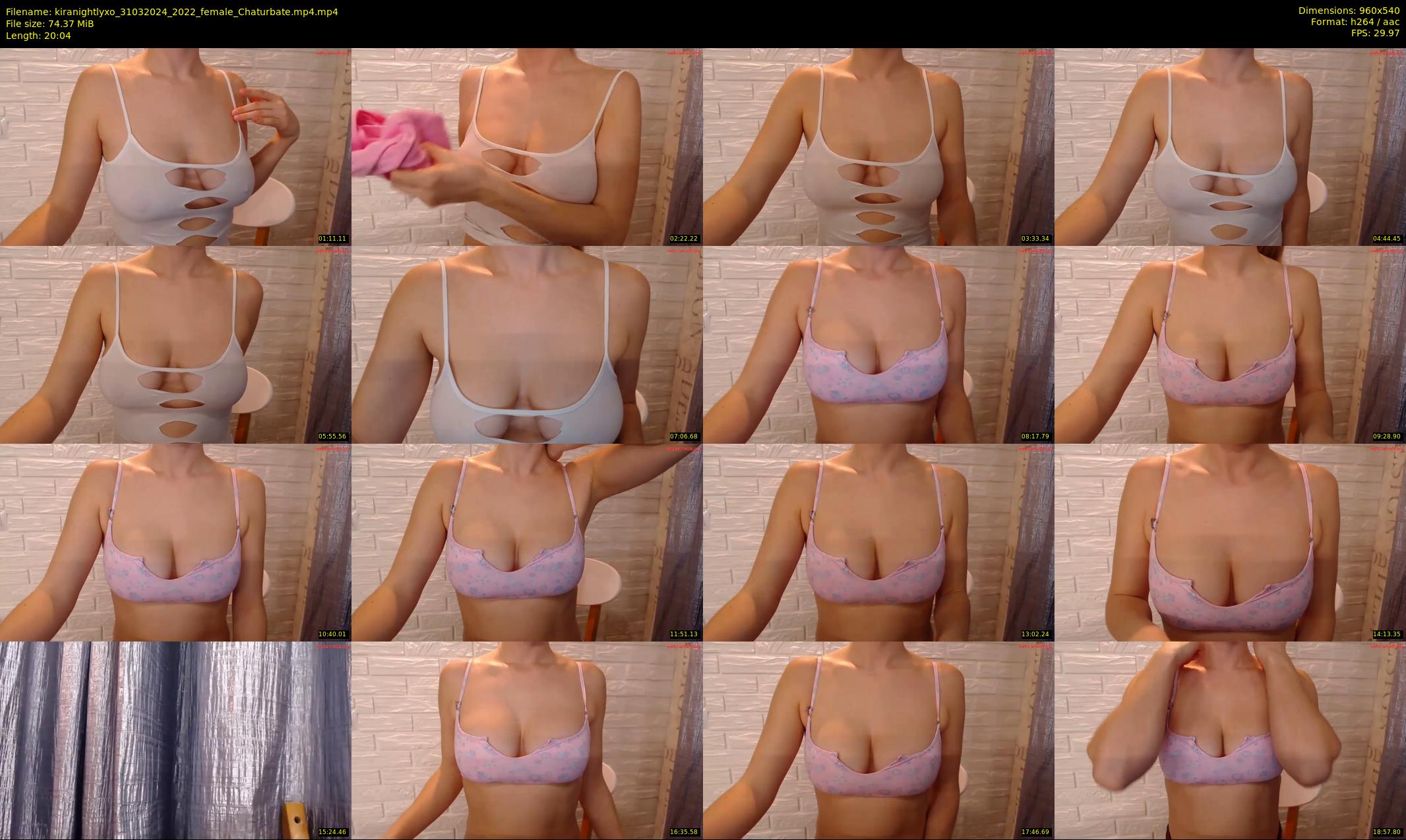 kiranightlyxo — 21 minute Chaturbate female cam show recording, 480p, Mar 31, 2024