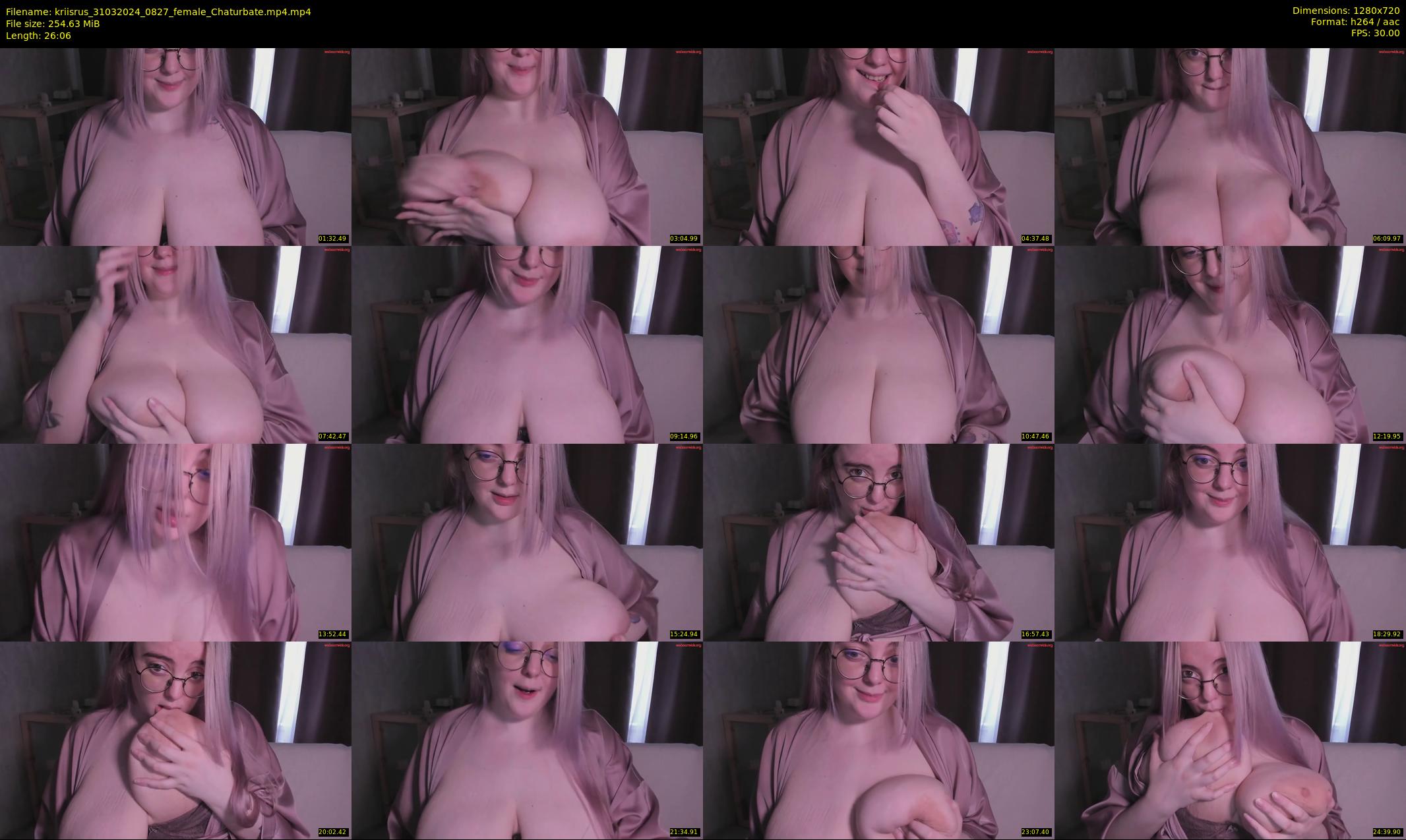 kriisrus — 27 minute Chaturbate female cam show recording, 720p, Mar 31, 2024