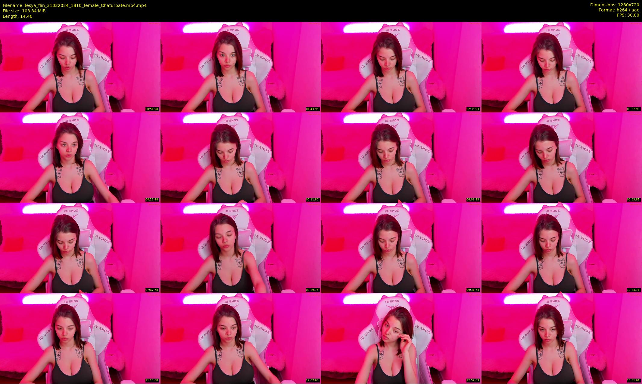 lesya_flin — 15 minute Chaturbate female cam show recording, 720p, Mar 31, 2024