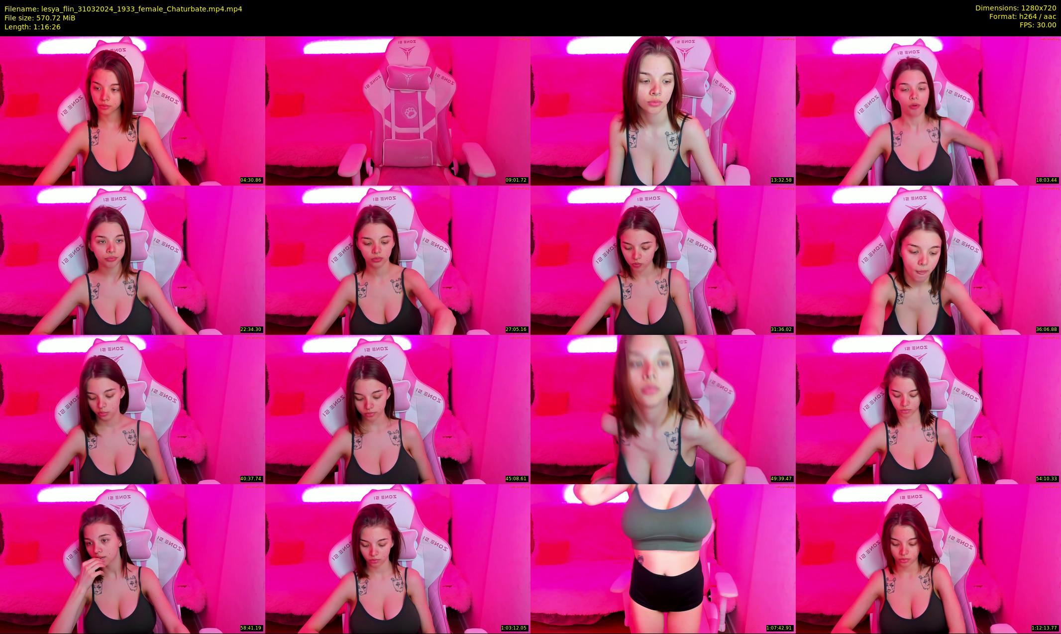 lesya_flin — 77 minute Chaturbate female cam show recording, 720p, Mar 31, 2024