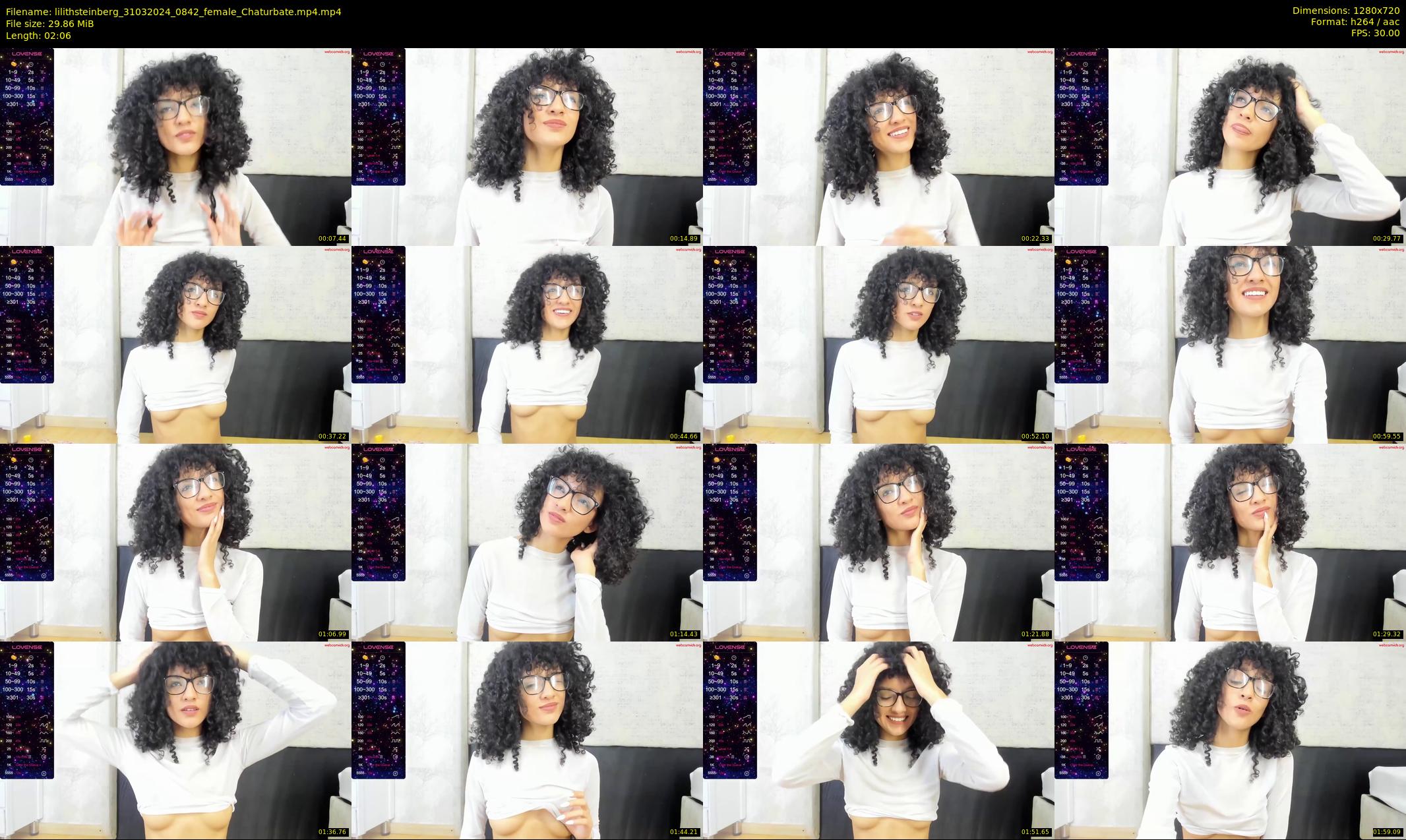 lilithsteinberg — 3 minute Chaturbate female cam show recording, 720p, Mar 31, 2024