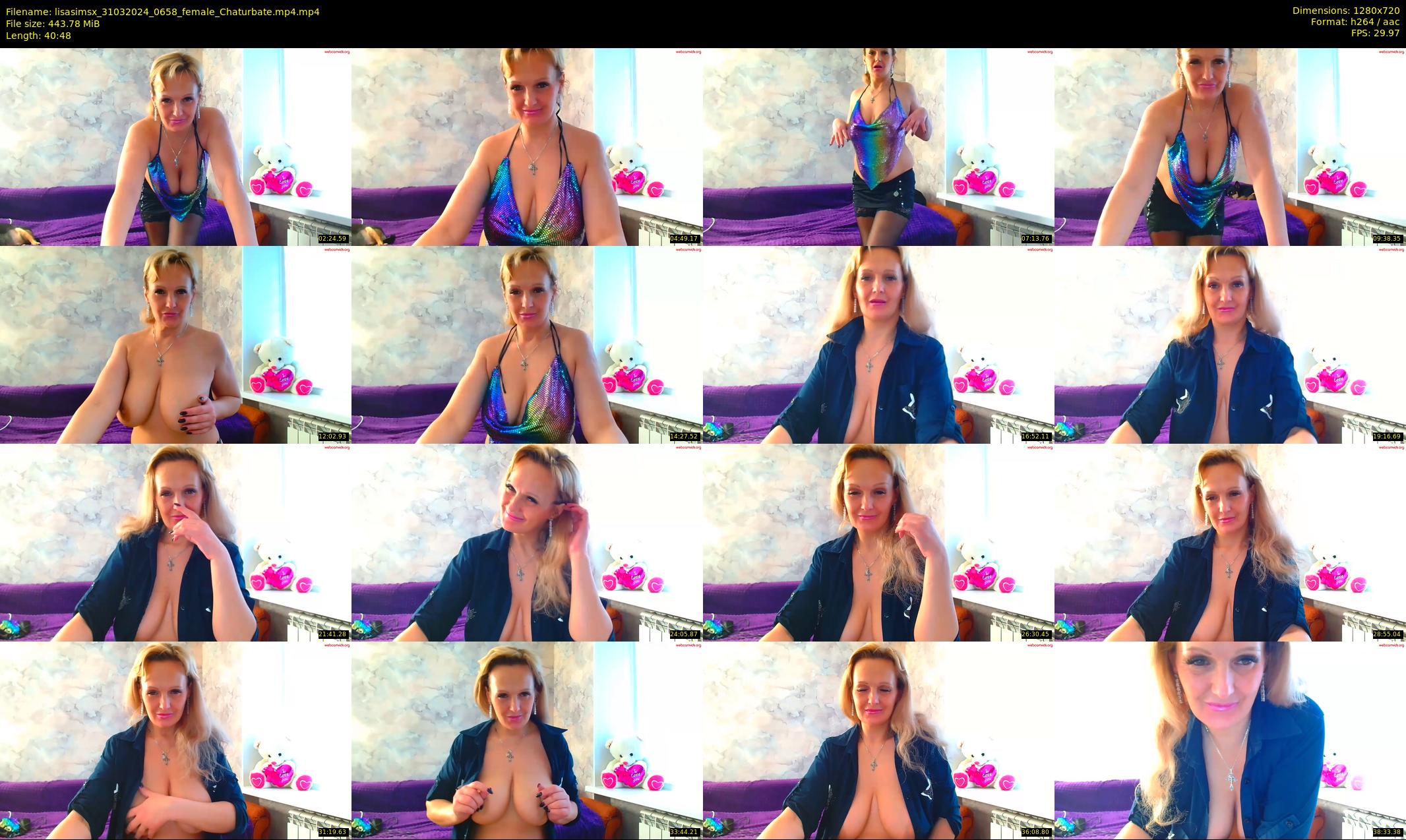 lisasimsx — 41 minute Chaturbate female cam show recording, 720p, Mar 31, 2024
