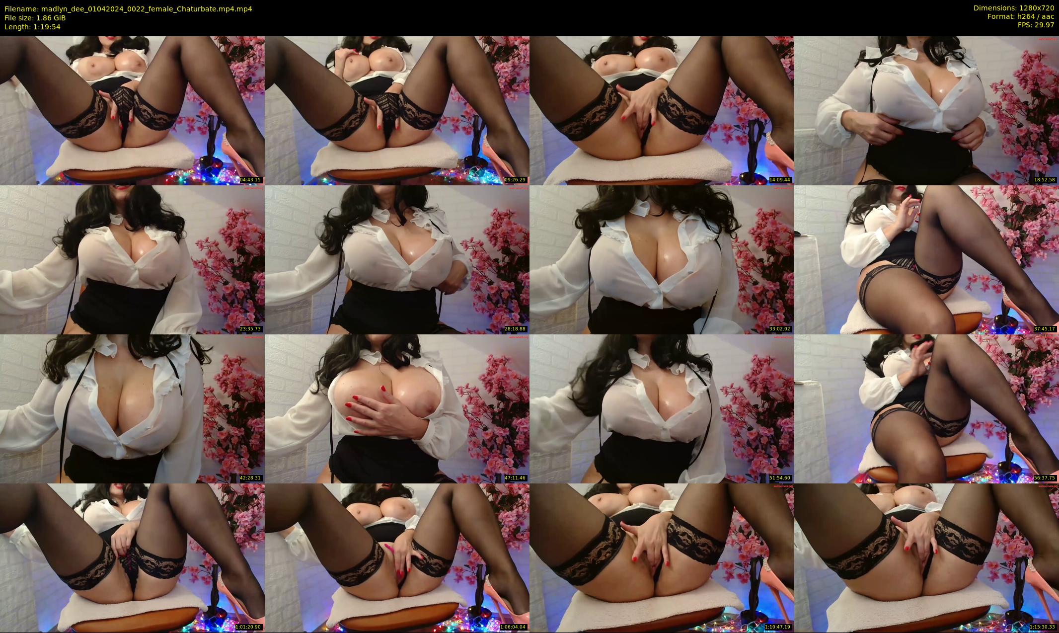 madlyn_dee — 80 minute Chaturbate female cam show recording, 720p, Apr 1, 2024