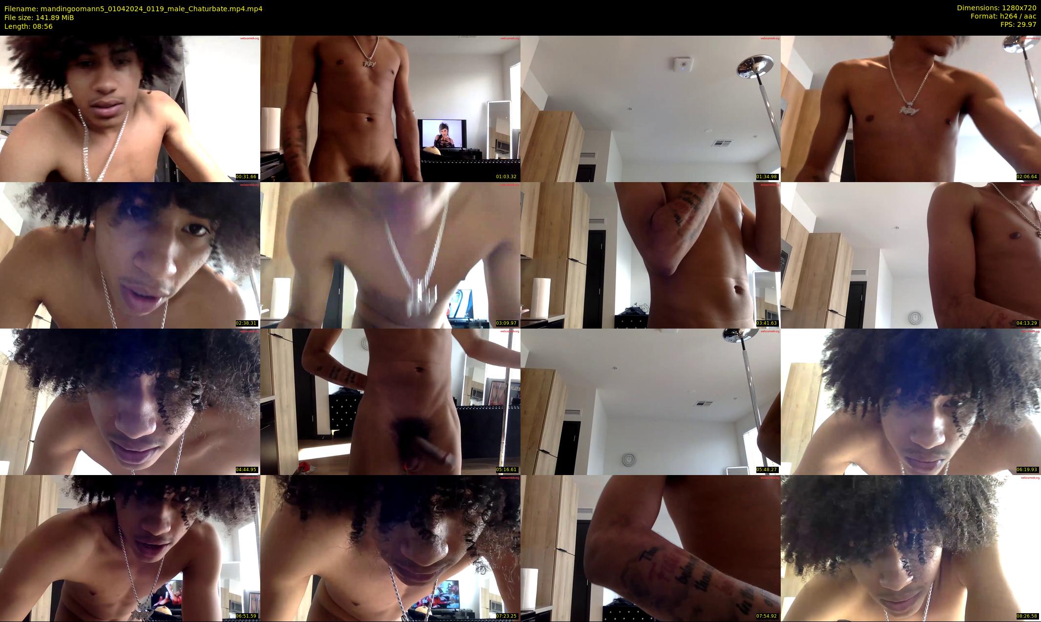 mandingoomann5 — 9 minute Chaturbate male cam show recording, 720p, Apr 1, 2024