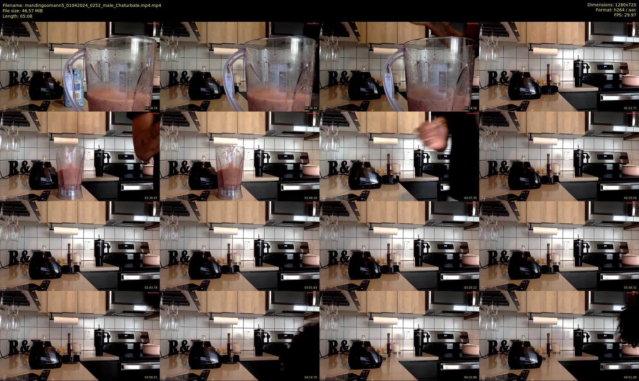 mandingoomann5 — 6 minute Chaturbate male cam show recording, 720p, Apr 1, 2024