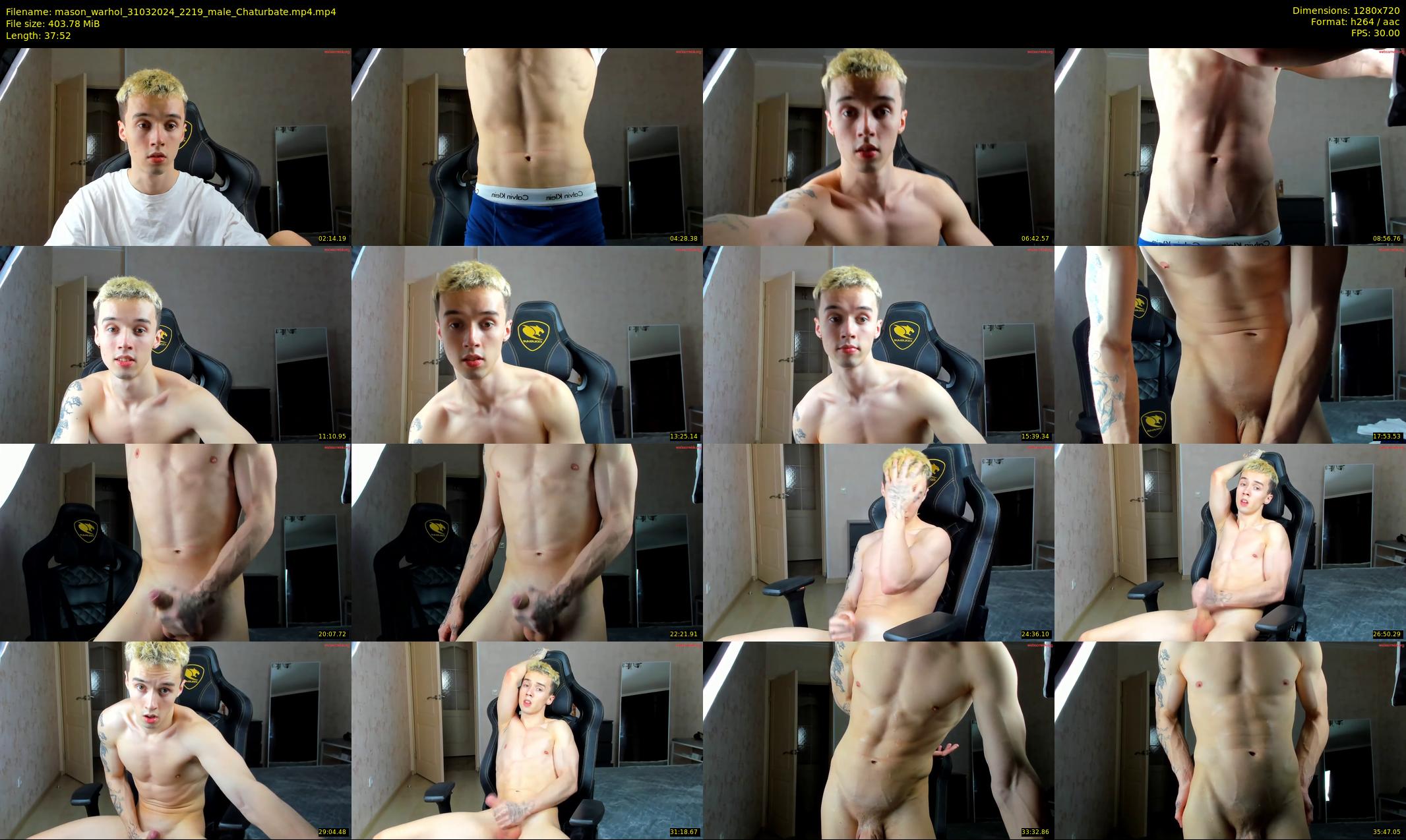 mason_warhol — 38 minute Chaturbate male cam show recording, 720p, Mar 31, 2024