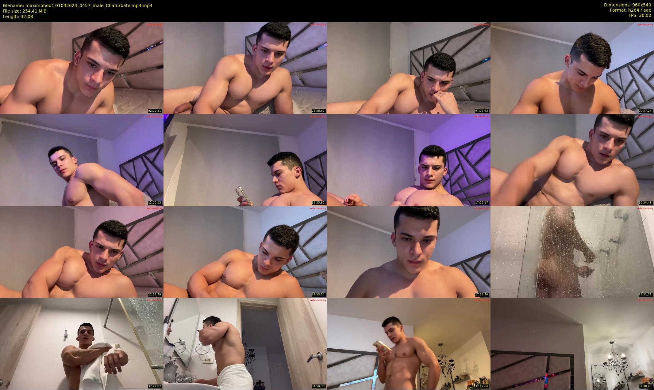 maximohoot — 43 minute Chaturbate male cam show recording, 480p, Apr 1, 2024