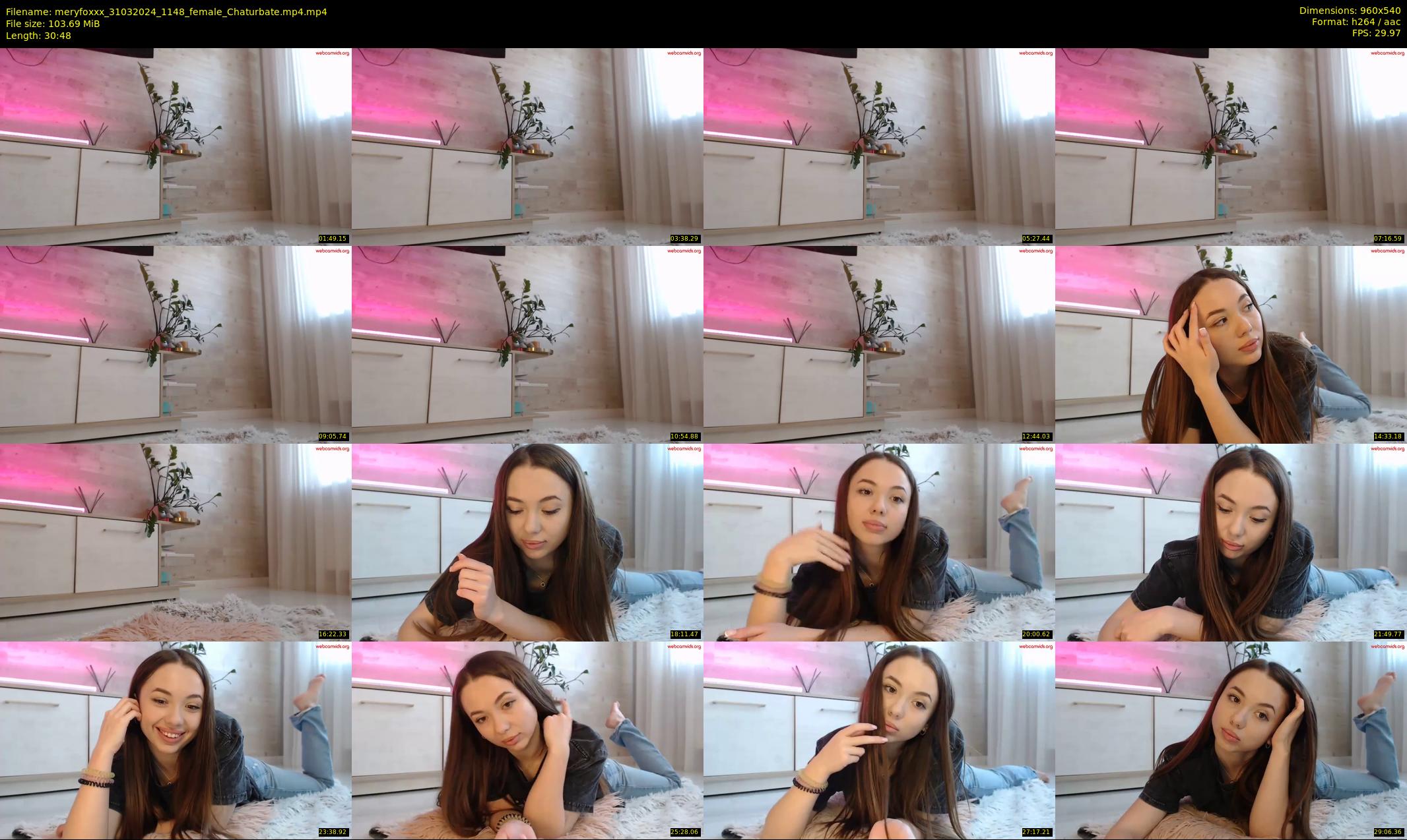 meryfoxxx — 31 minute Chaturbate female cam show recording, 480p, Mar 31, 2024