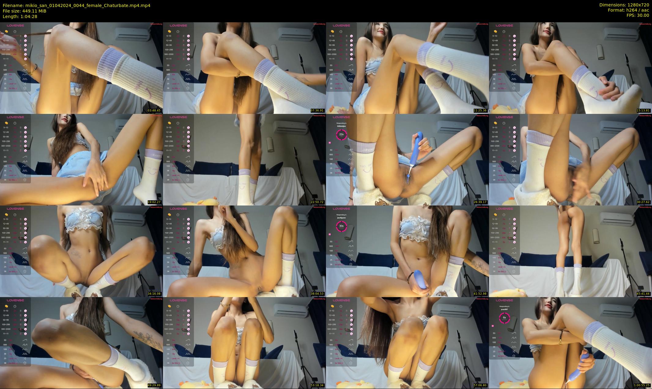 mikio_san — 65 minute Chaturbate female cam show recording, 720p, Apr 1, 2024