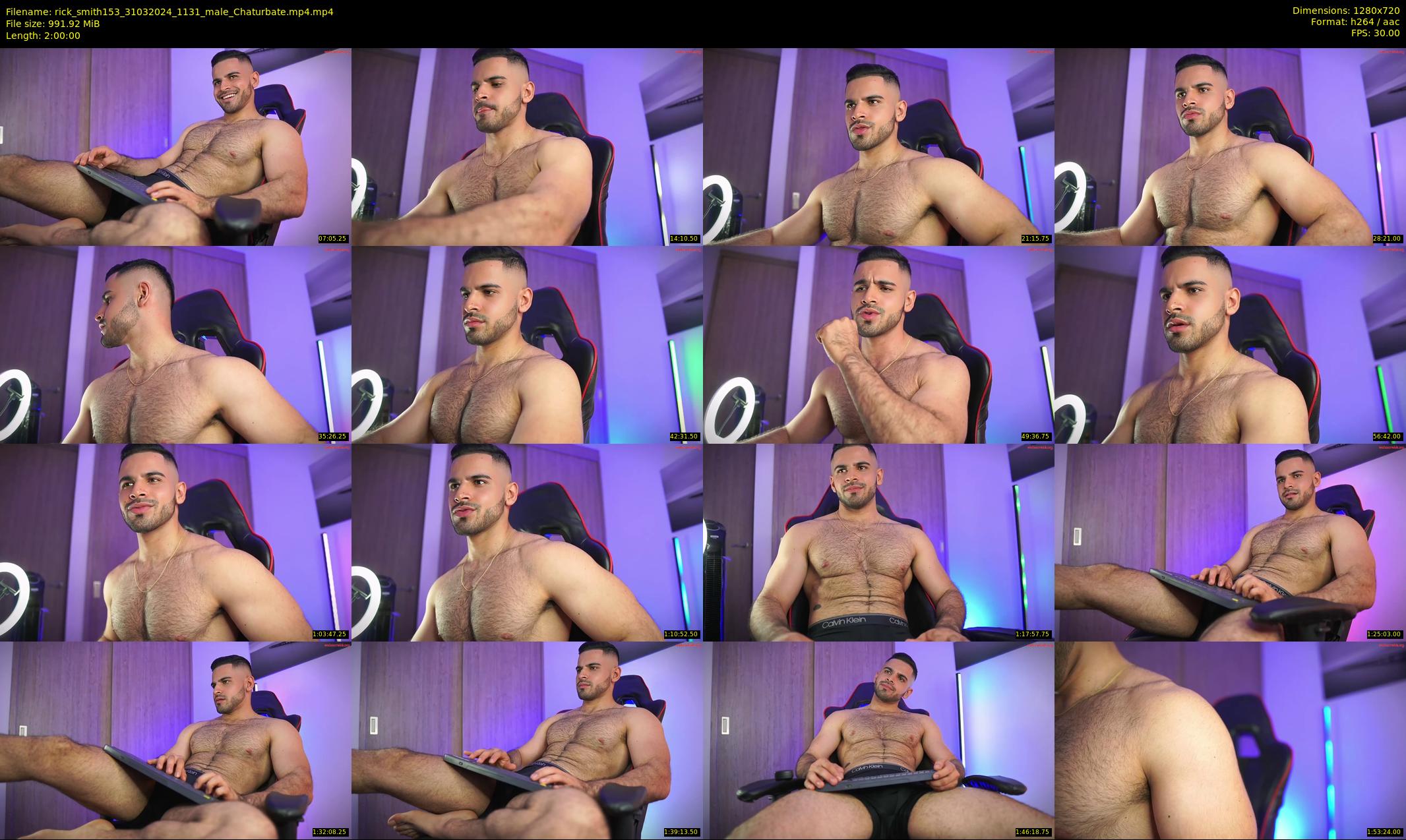 rick_smith153 — 120 minute Chaturbate male cam show recording, 720p, Mar 31, 2024