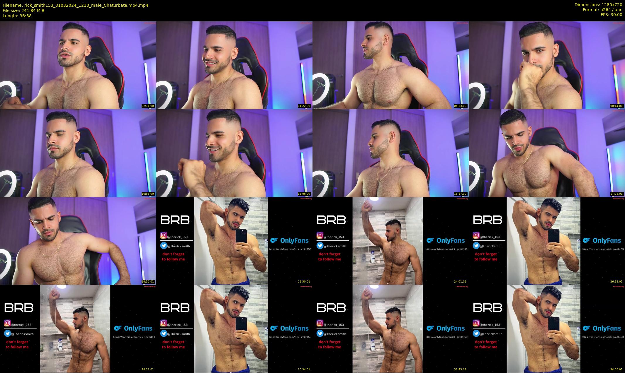 rick_smith153 — 37 minute Chaturbate male cam show recording, 720p, Mar 31, 2024