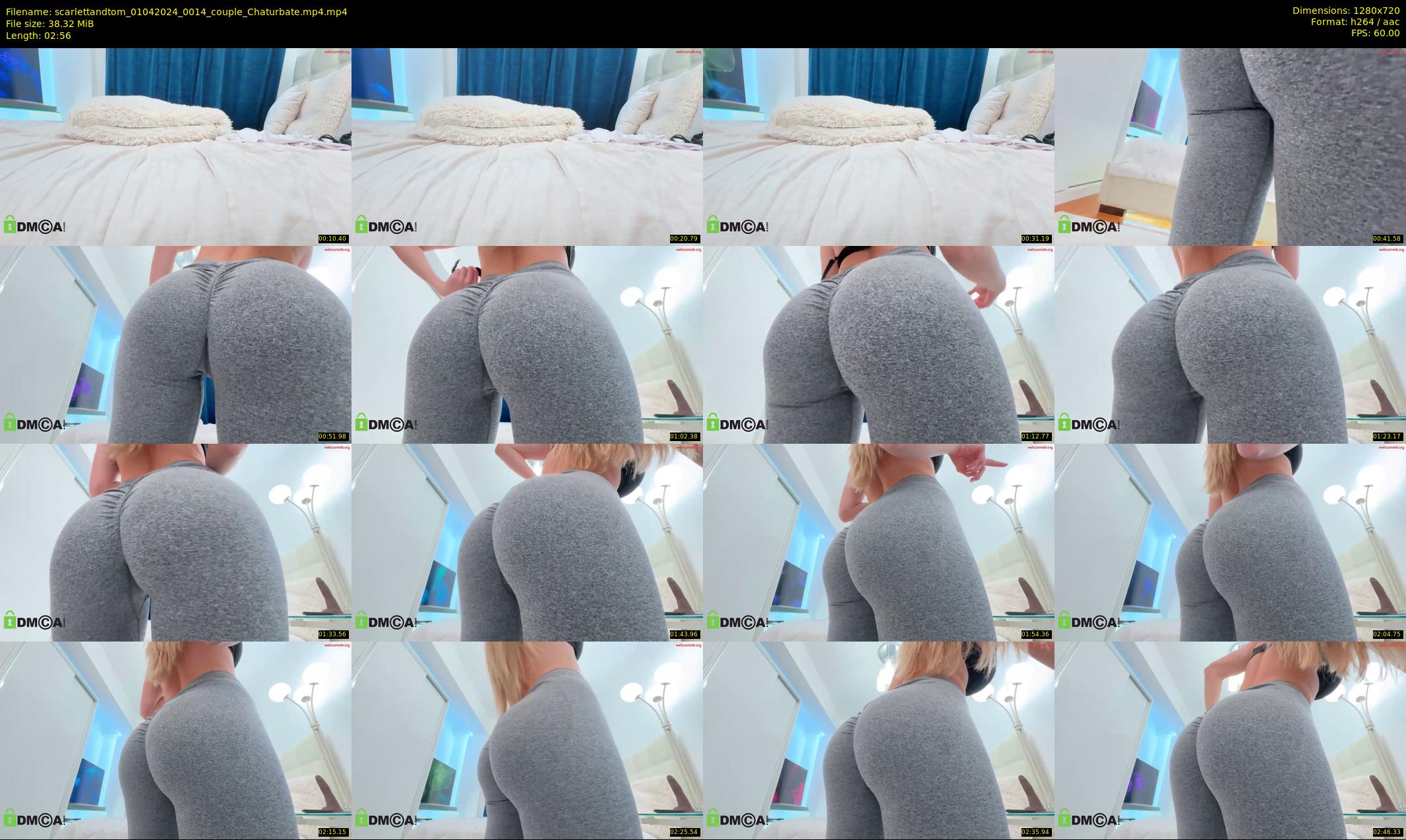 scarlettandtom — 3 minute Chaturbate couple cam show recording, 720p, Apr 1, 2024