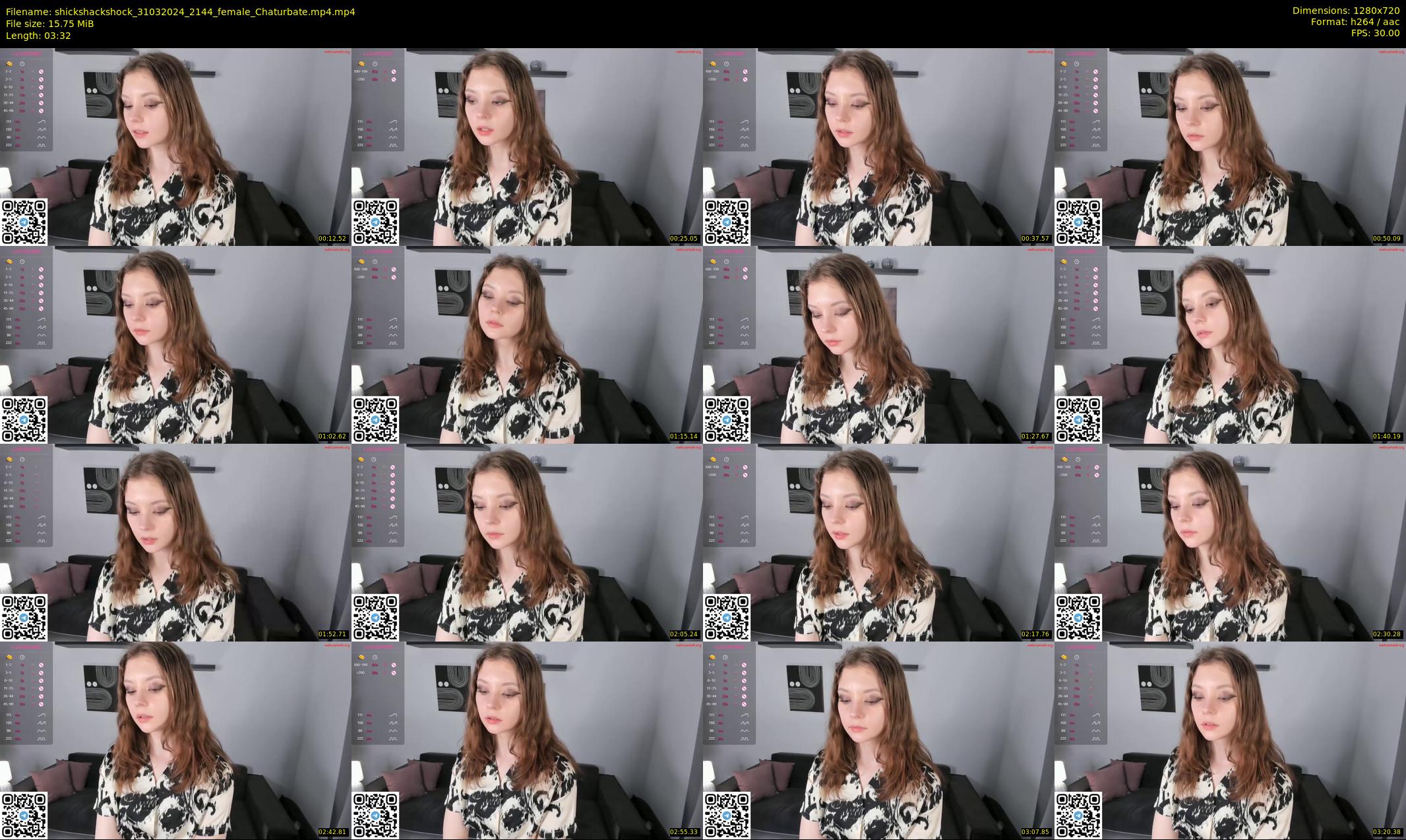 shickshackshock — 4 minute Chaturbate female cam show recording, 720p, Mar 31, 2024