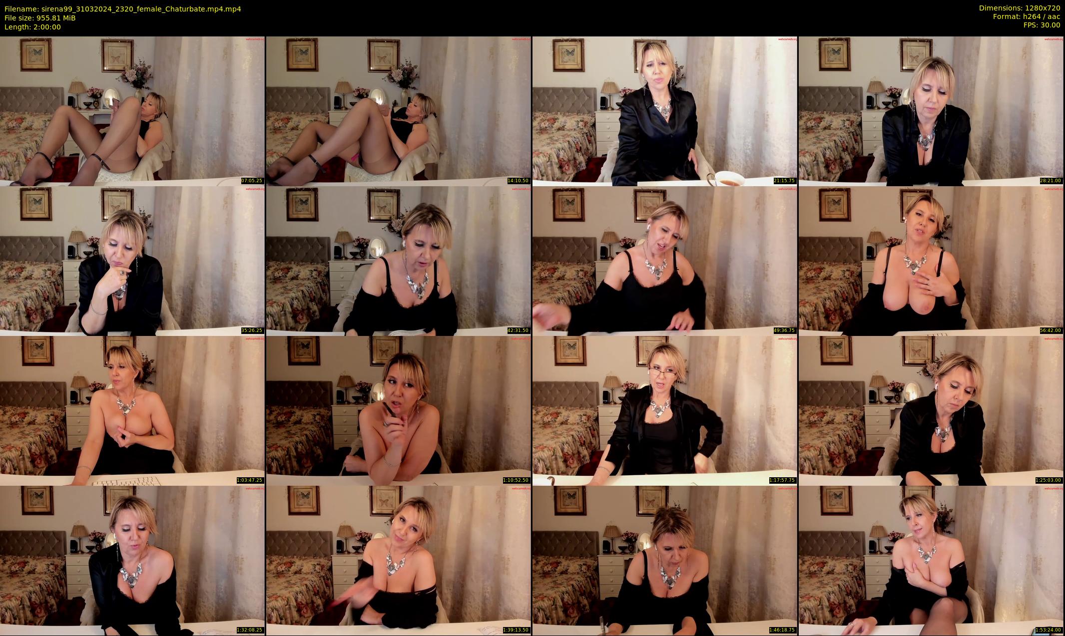 sirena99 — 120 minute Chaturbate female cam show recording, 720p, Mar 31, 2024