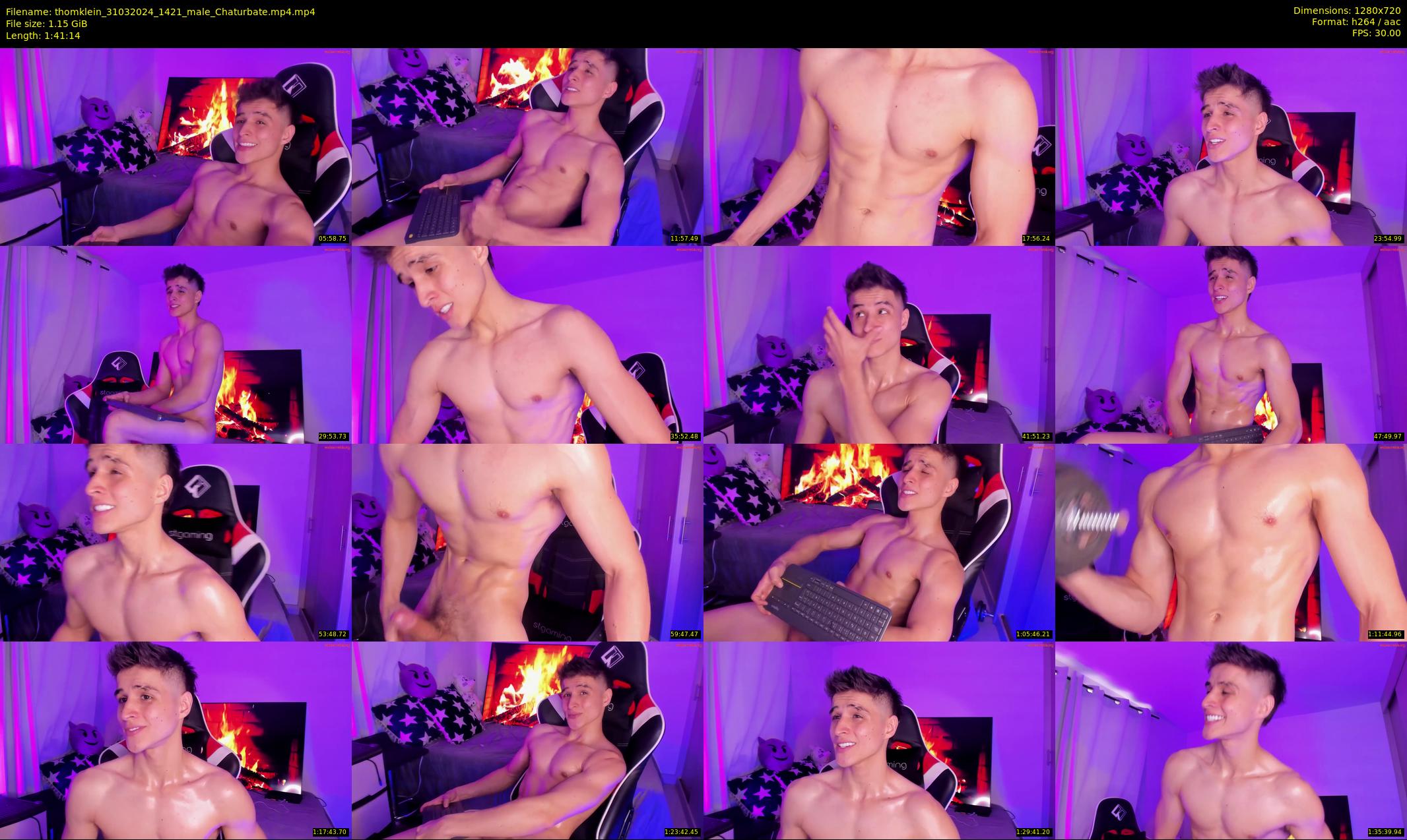 thomklein — 102 minute Chaturbate male cam show recording, 720p, Mar 31, 2024