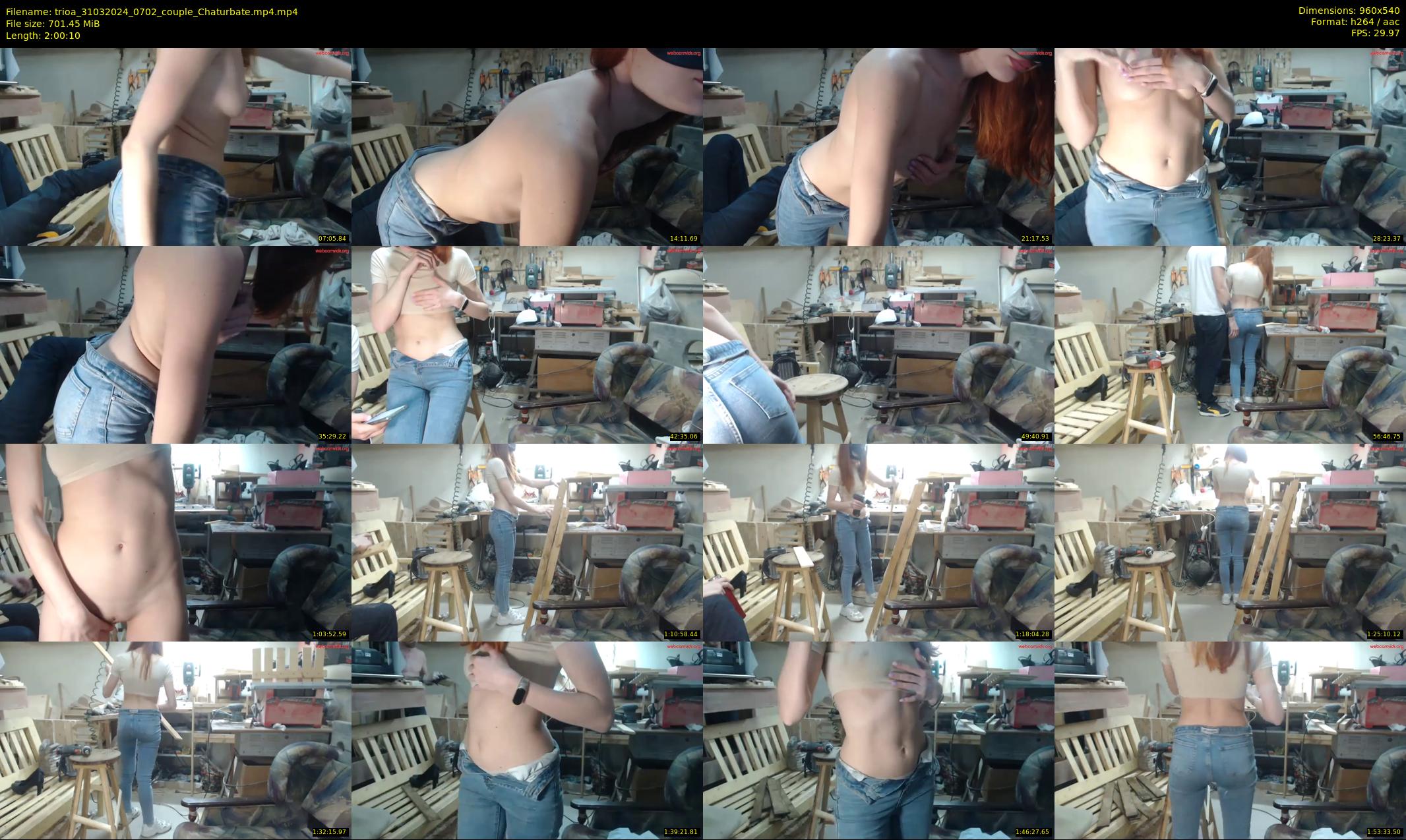 trioa — 121 minute Chaturbate couple cam show recording, 480p, Mar 31, 2024
