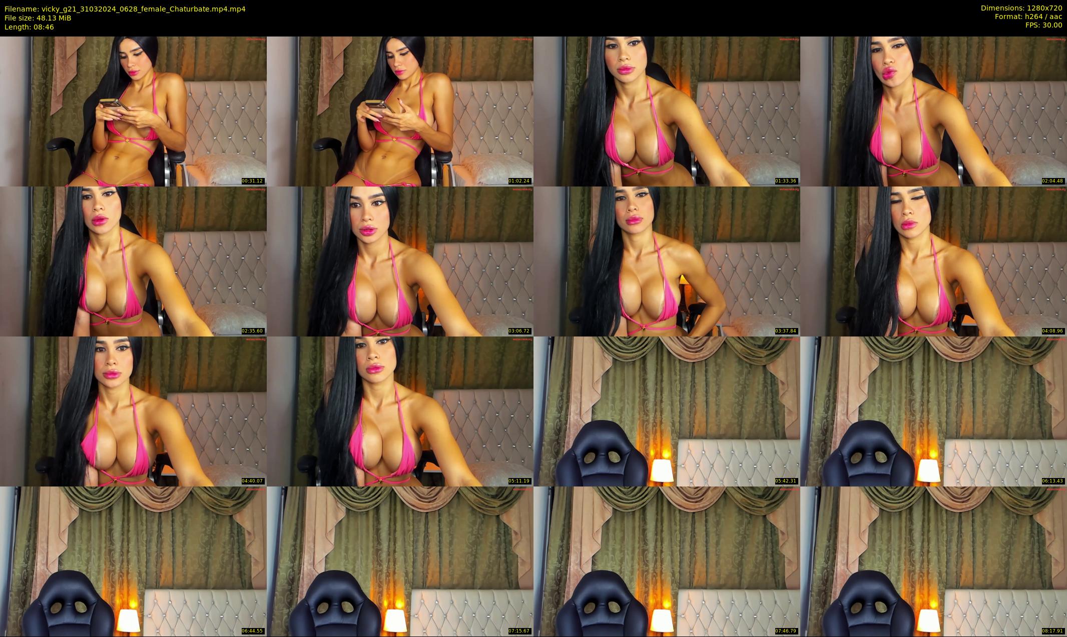vicky_g21 — 9 minute Chaturbate female cam show recording, 720p, Mar 31, 2024