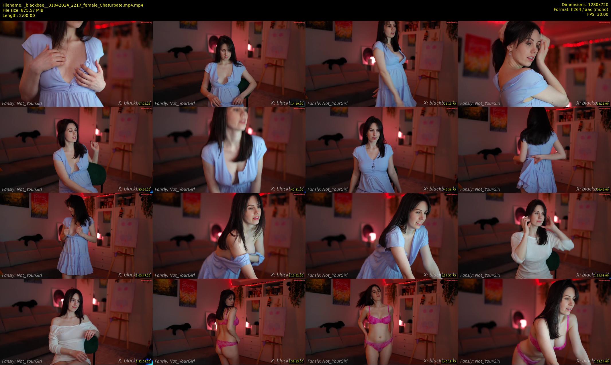 _blackbee_ — 120 minute Chaturbate female cam show recording, 720p, Apr 1, 2024