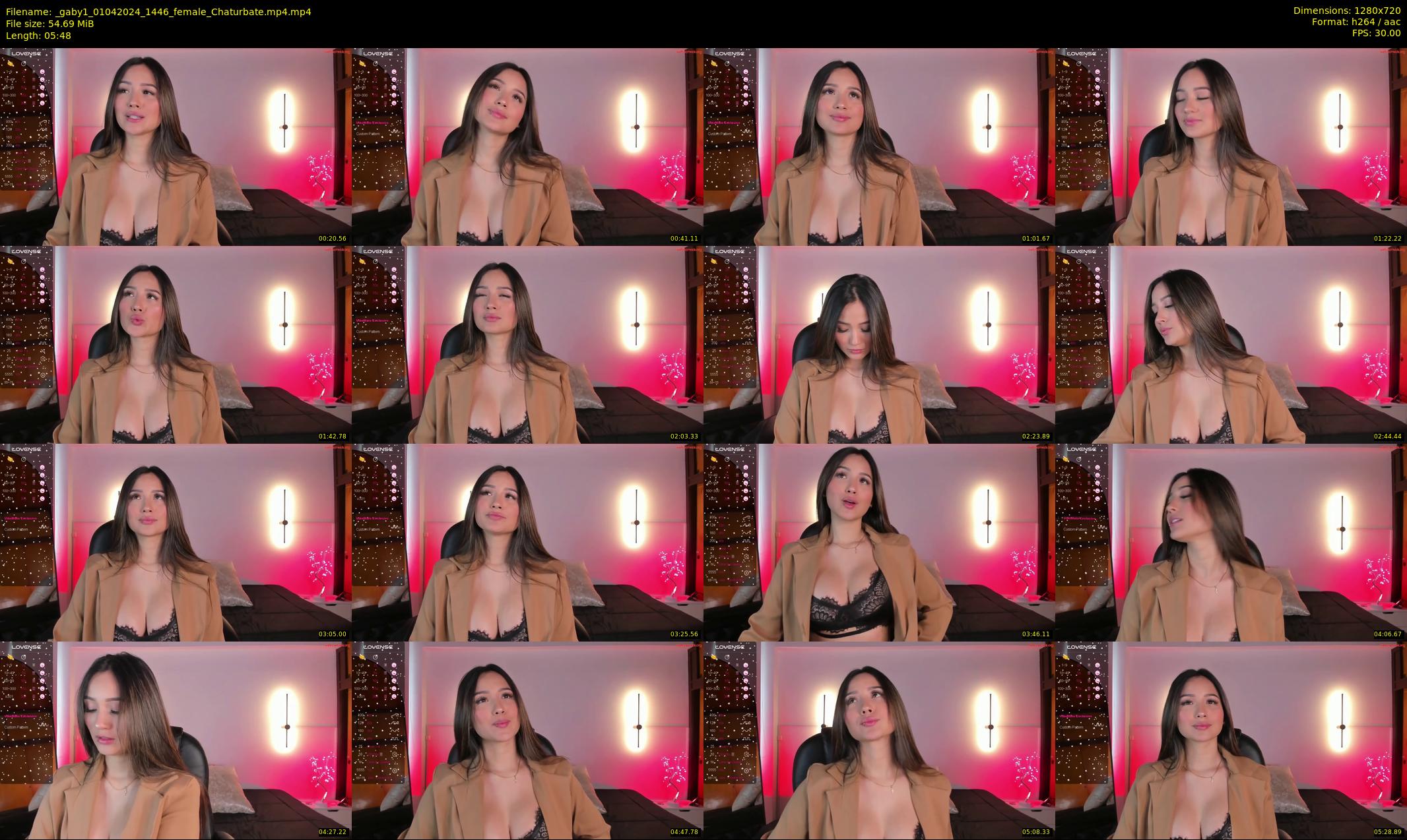 _gaby1 — 6 minute Chaturbate female cam show recording, 720p, Apr 1, 2024