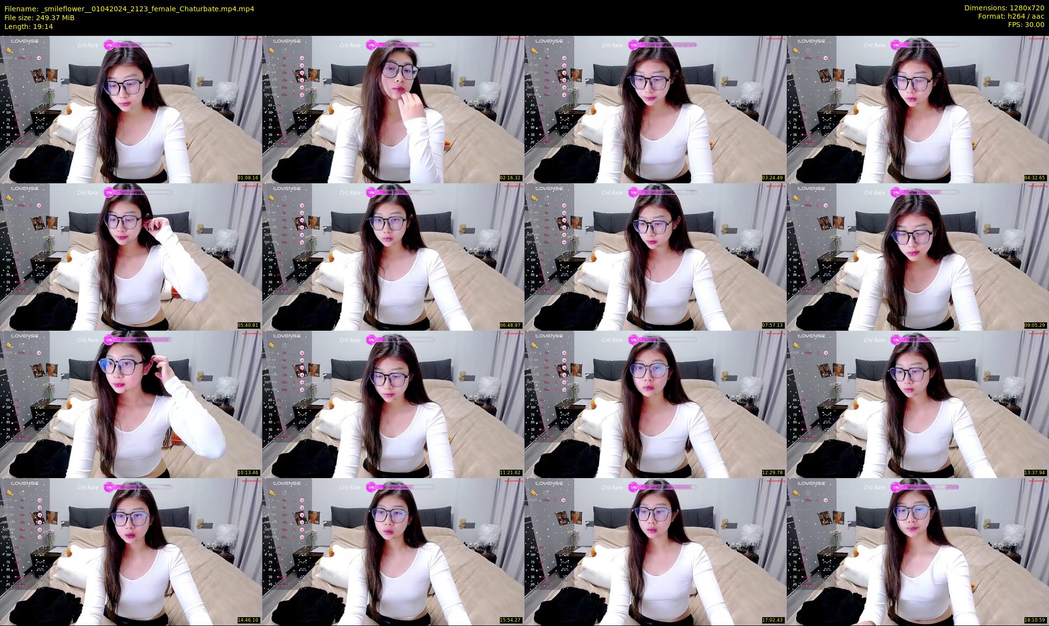 _smileflower_ — 20 minute Chaturbate female cam show recording, 720p, Apr 1, 2024