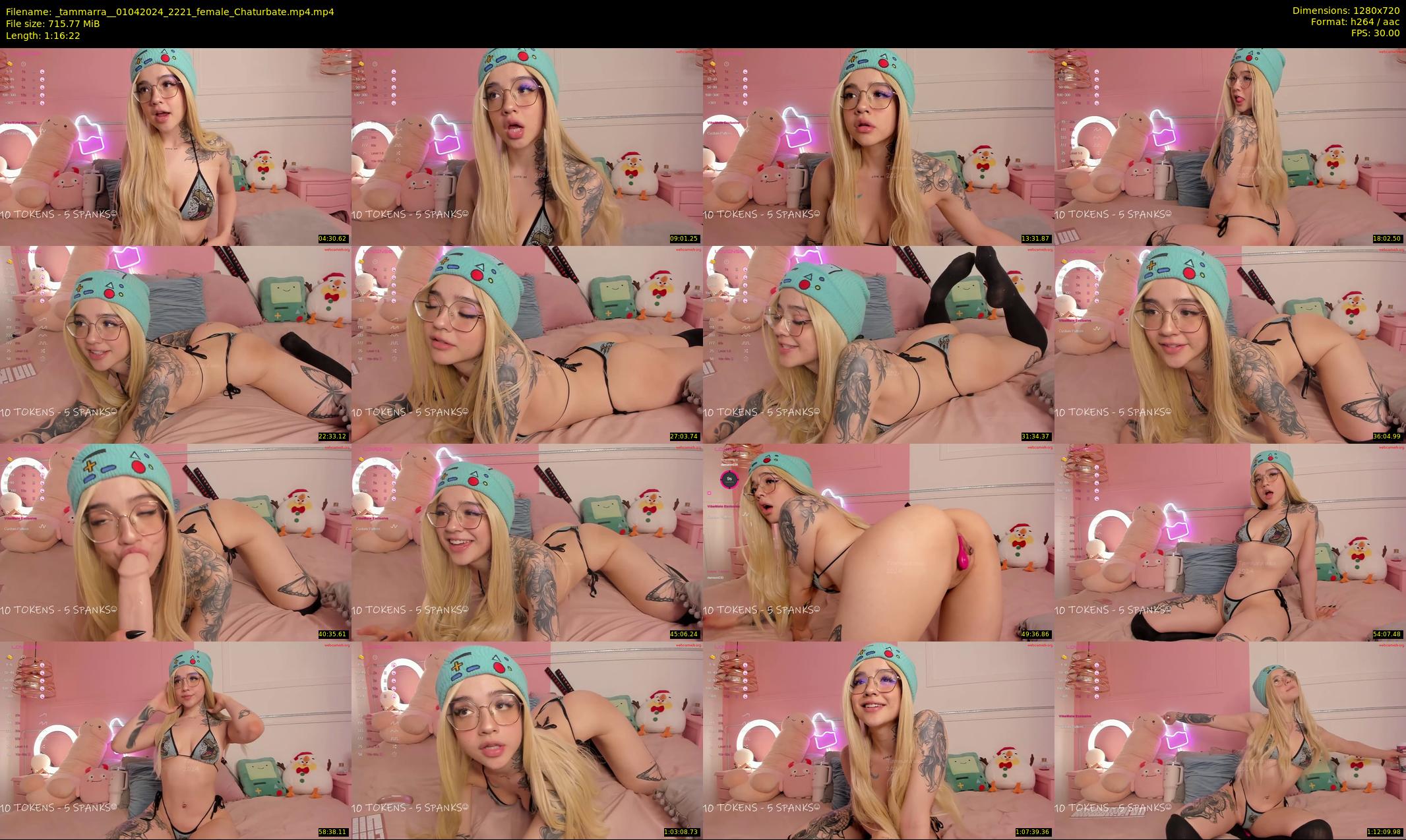 _tammarra_ — 77 minute Chaturbate female cam show recording, 720p, Apr 1, 2024