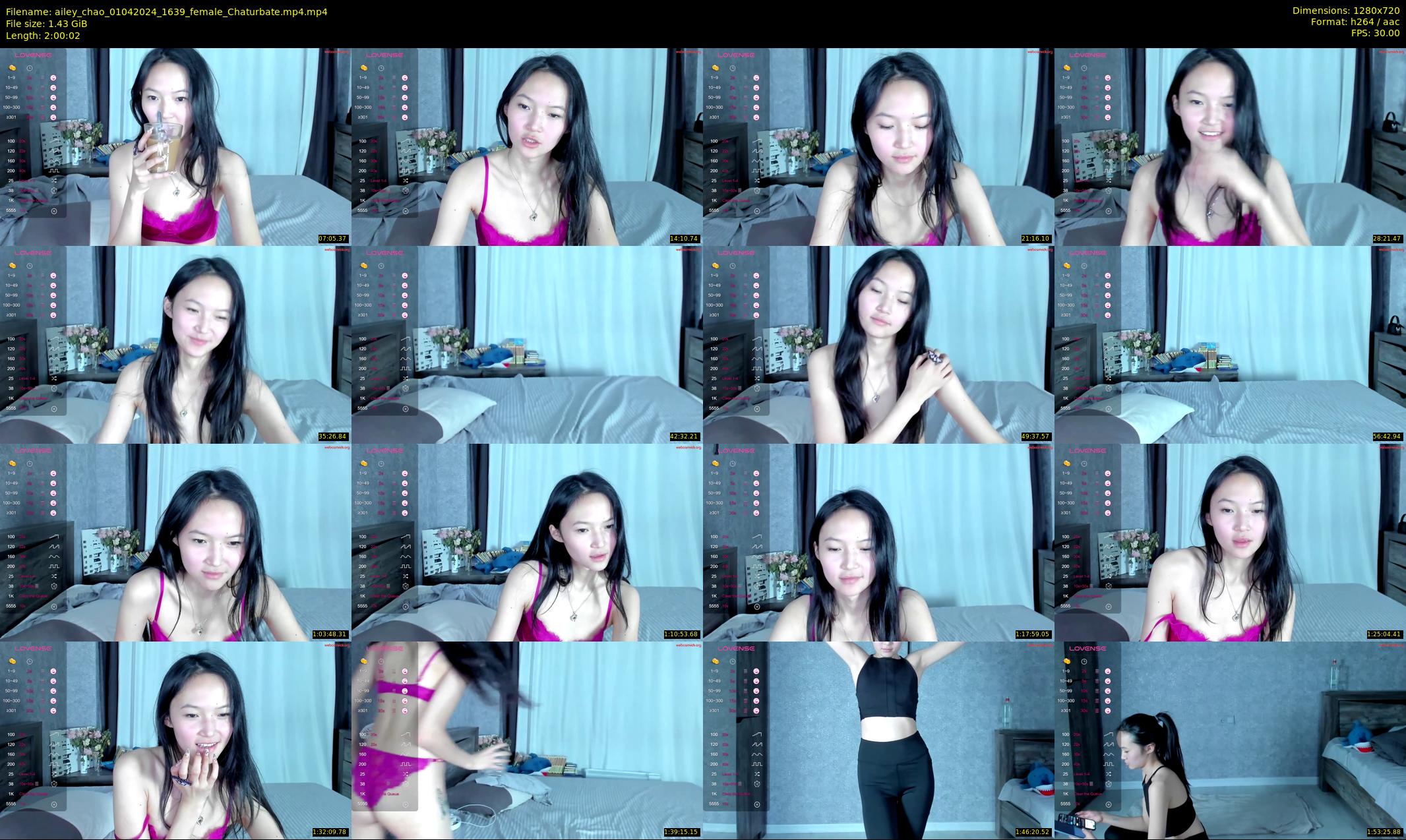 ailey_chao — 121 minute Chaturbate female cam show recording, 720p, Apr 1, 2024