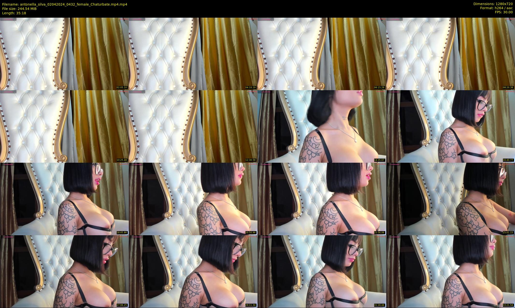 antonella_silva — 36 minute Chaturbate female cam show recording, 720p, Apr 2, 2024