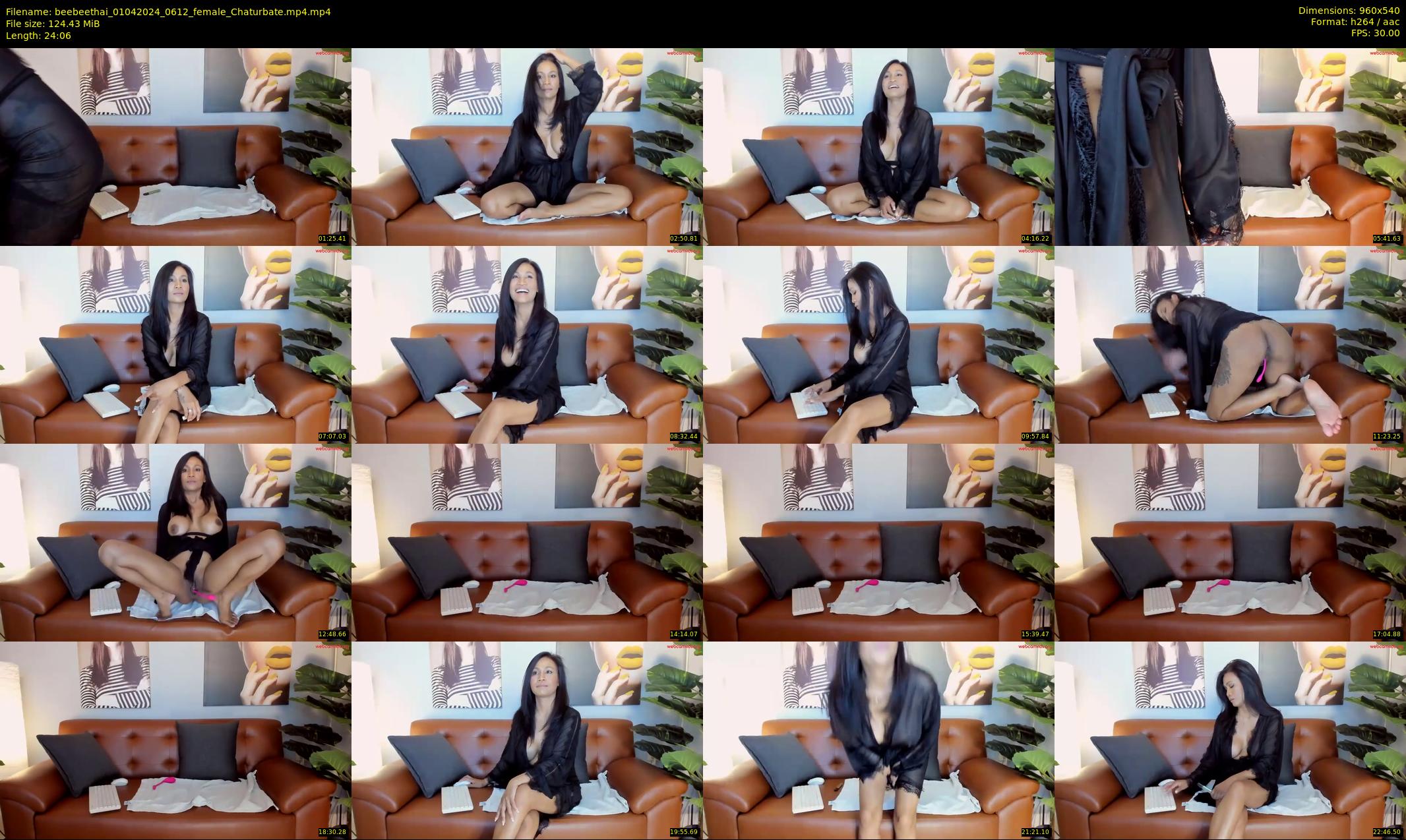 beebeethai — 25 minute Chaturbate female cam show recording, 480p, Apr 1, 2024