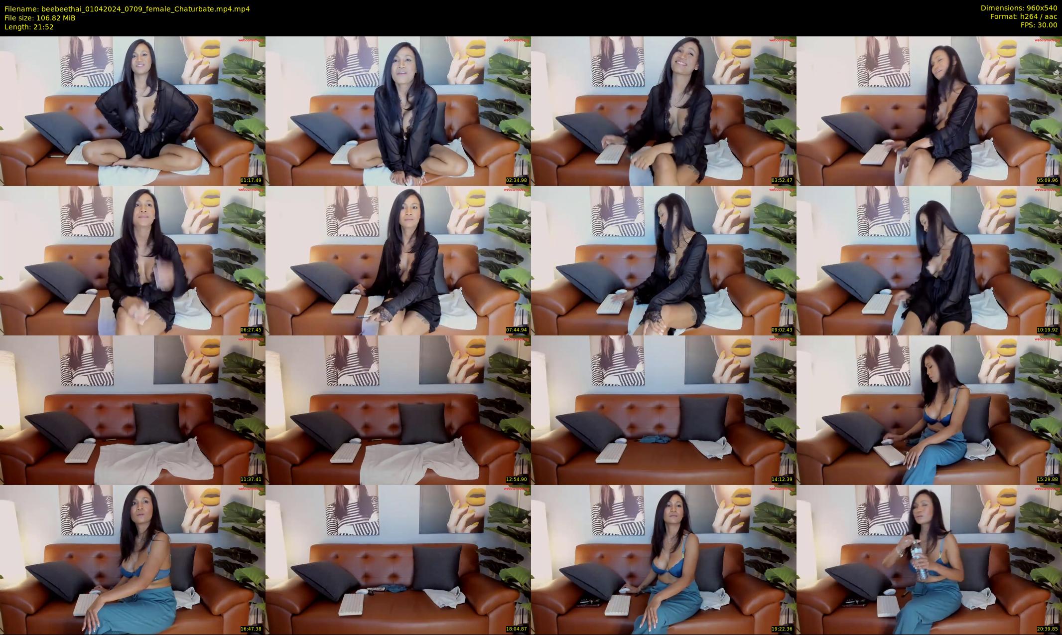 beebeethai — 22 minute Chaturbate female cam show recording, 480p, Apr 1, 2024