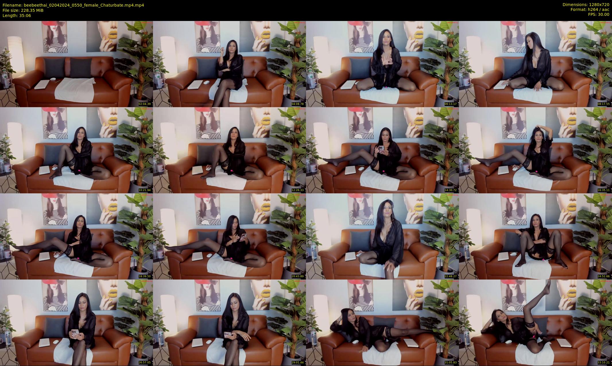 beebeethai — 36 minute Chaturbate female cam show recording, 720p, Apr 2, 2024