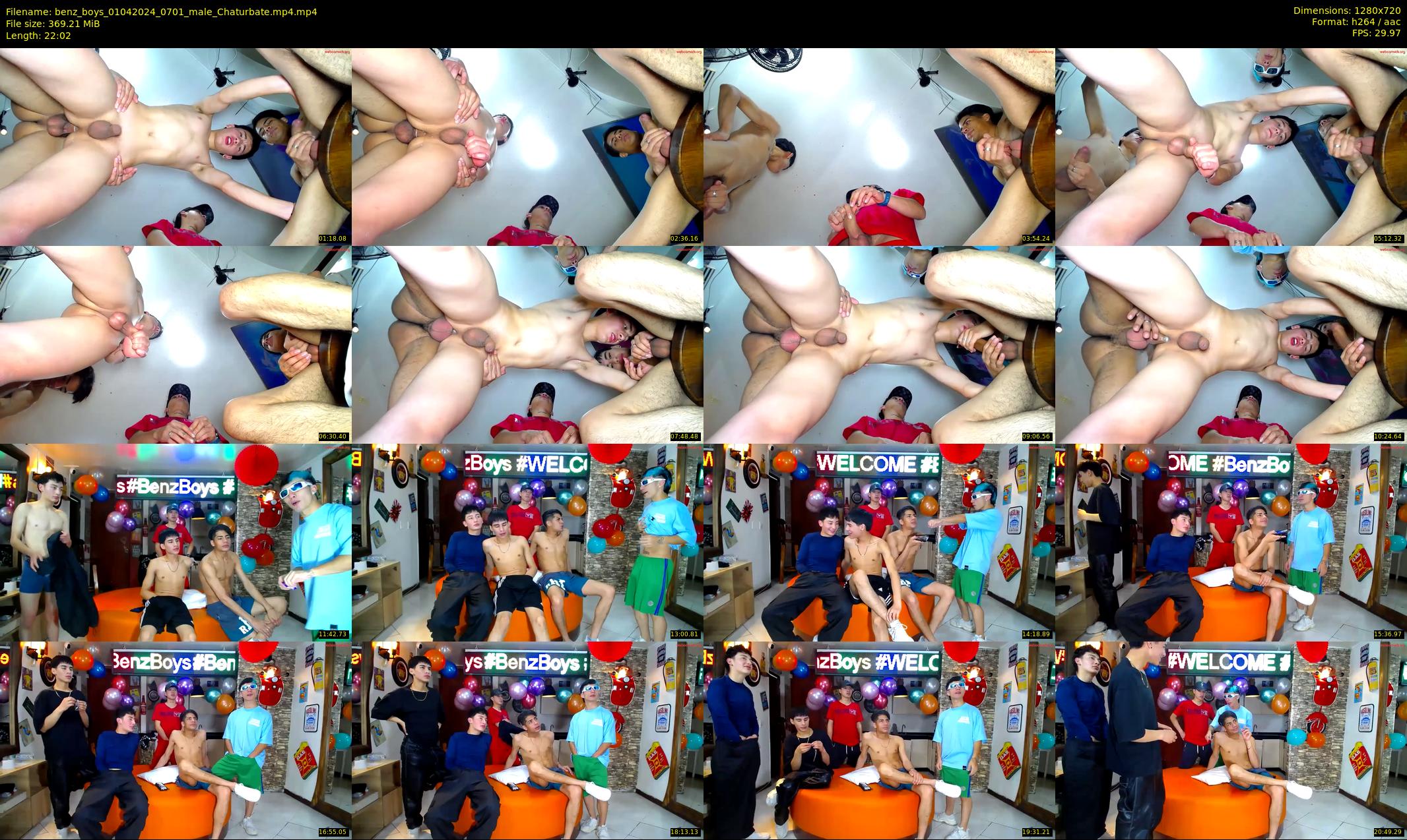 benz_boys — 23 minute Chaturbate male cam show recording, 720p, Apr 1, 2024