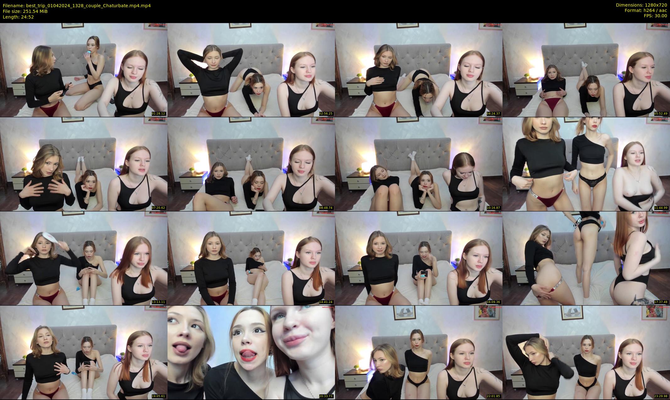 best_trip — 25 minute Chaturbate couple cam show recording, 720p, Apr 1, 2024