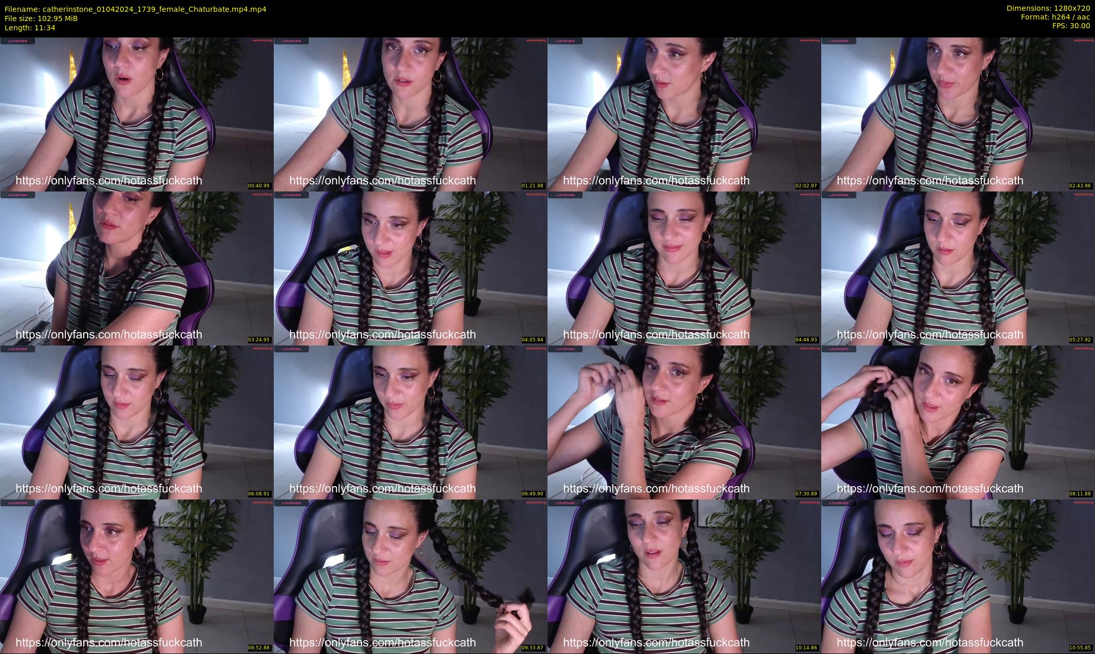 catherinstone — 12 minute Chaturbate female cam show recording, 720p, Apr 1, 2024