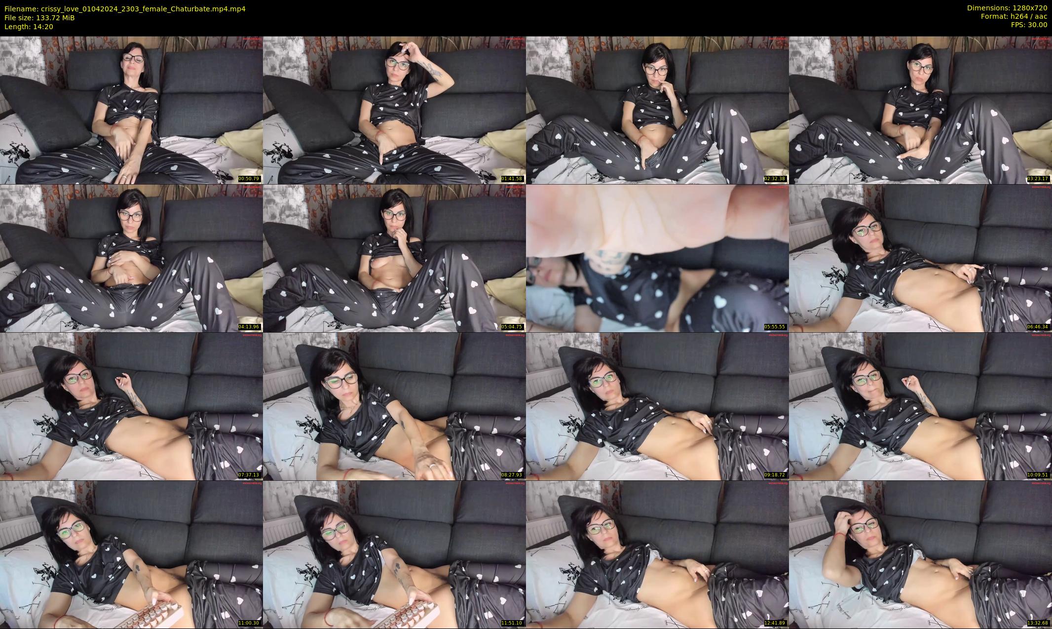 crissy_love — 15 minute Chaturbate female cam show recording, 720p, Apr 1, 2024