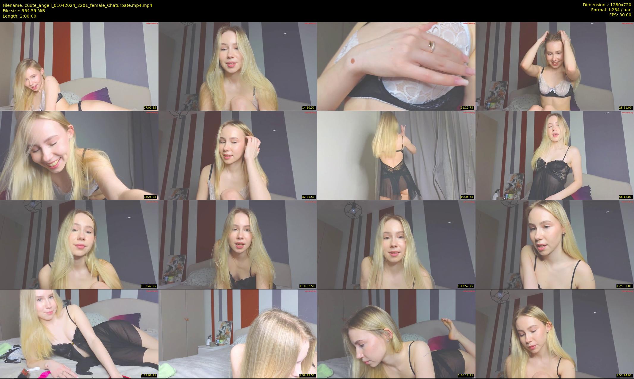 cuute_angell — 120 minute Chaturbate female cam show recording, 720p, Apr 1, 2024