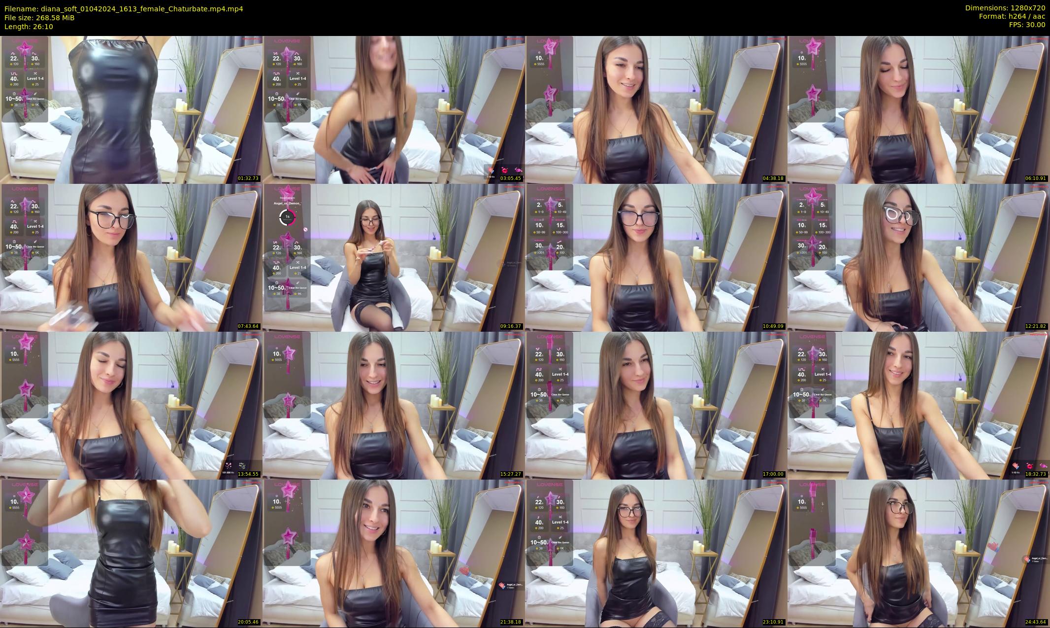 diana_soft — 27 minute Chaturbate female cam show recording, 720p, Apr 1, 2024