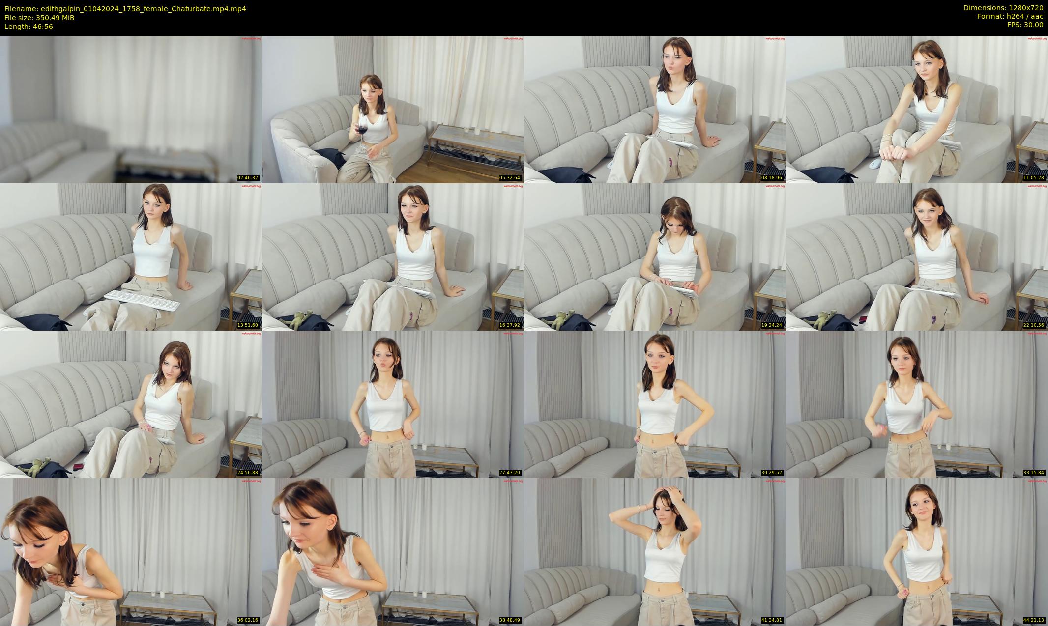 edithgalpin — 47 minute Chaturbate female cam show recording, 720p, Apr 1, 2024