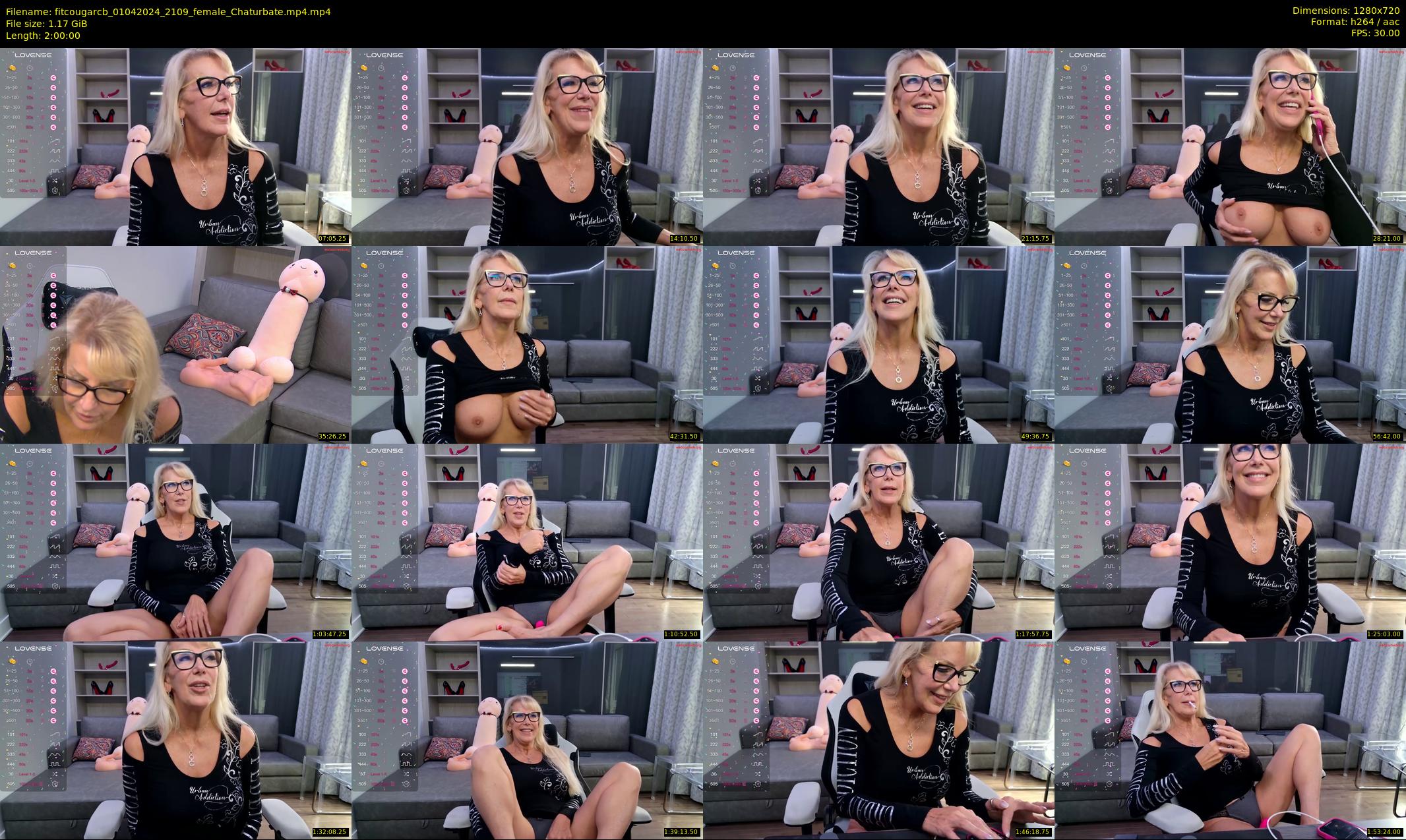 fitcougarcb — 120 minute Chaturbate female cam show recording, 720p, Apr 1, 2024