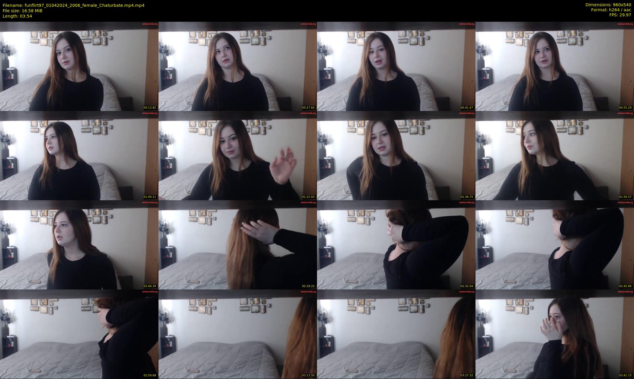 funflirt97 — 4 minute Chaturbate female cam show recording, 480p, Apr 1, 2024