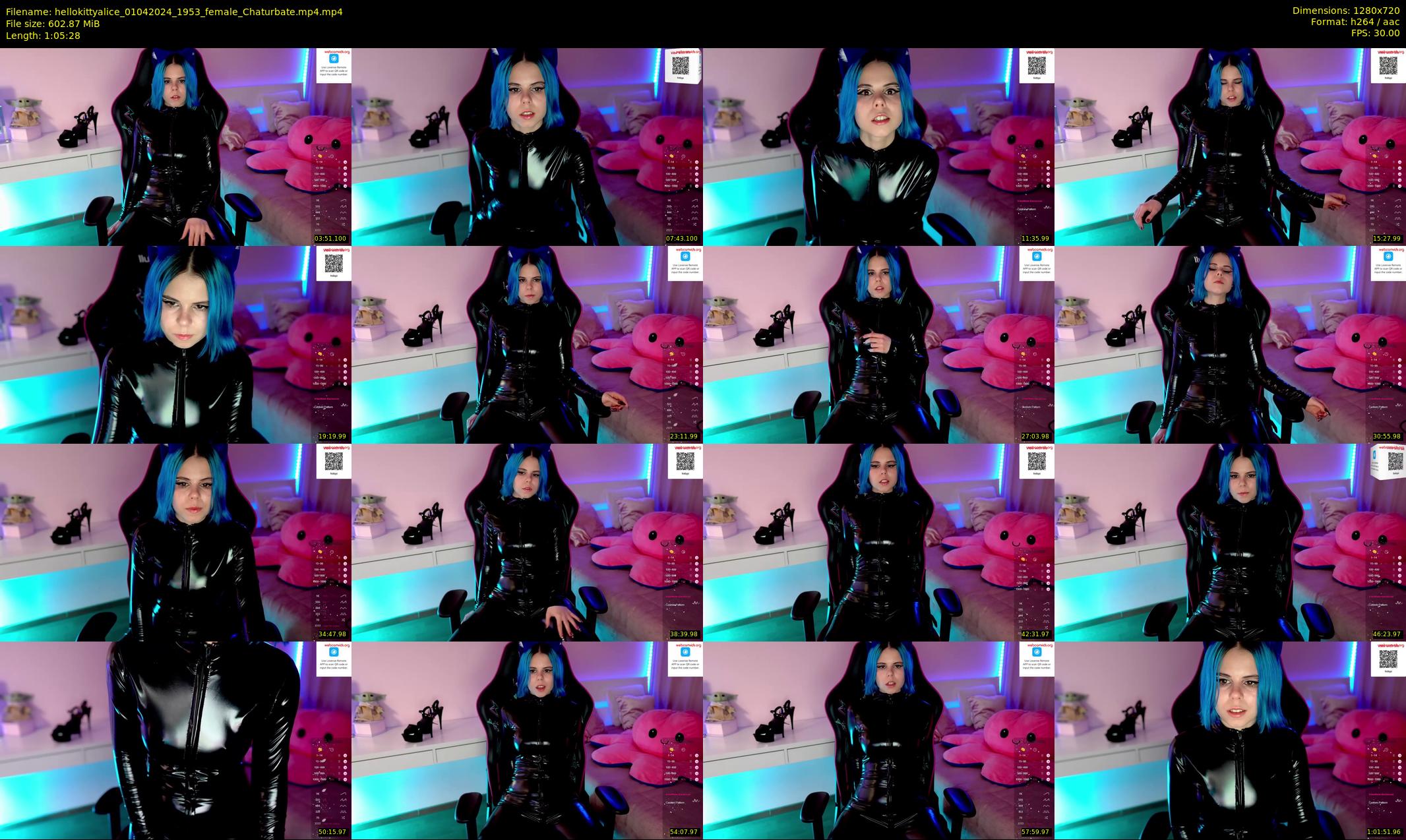 hellokittyalice — 66 minute Chaturbate female cam show recording, 720p, Apr 1, 2024
