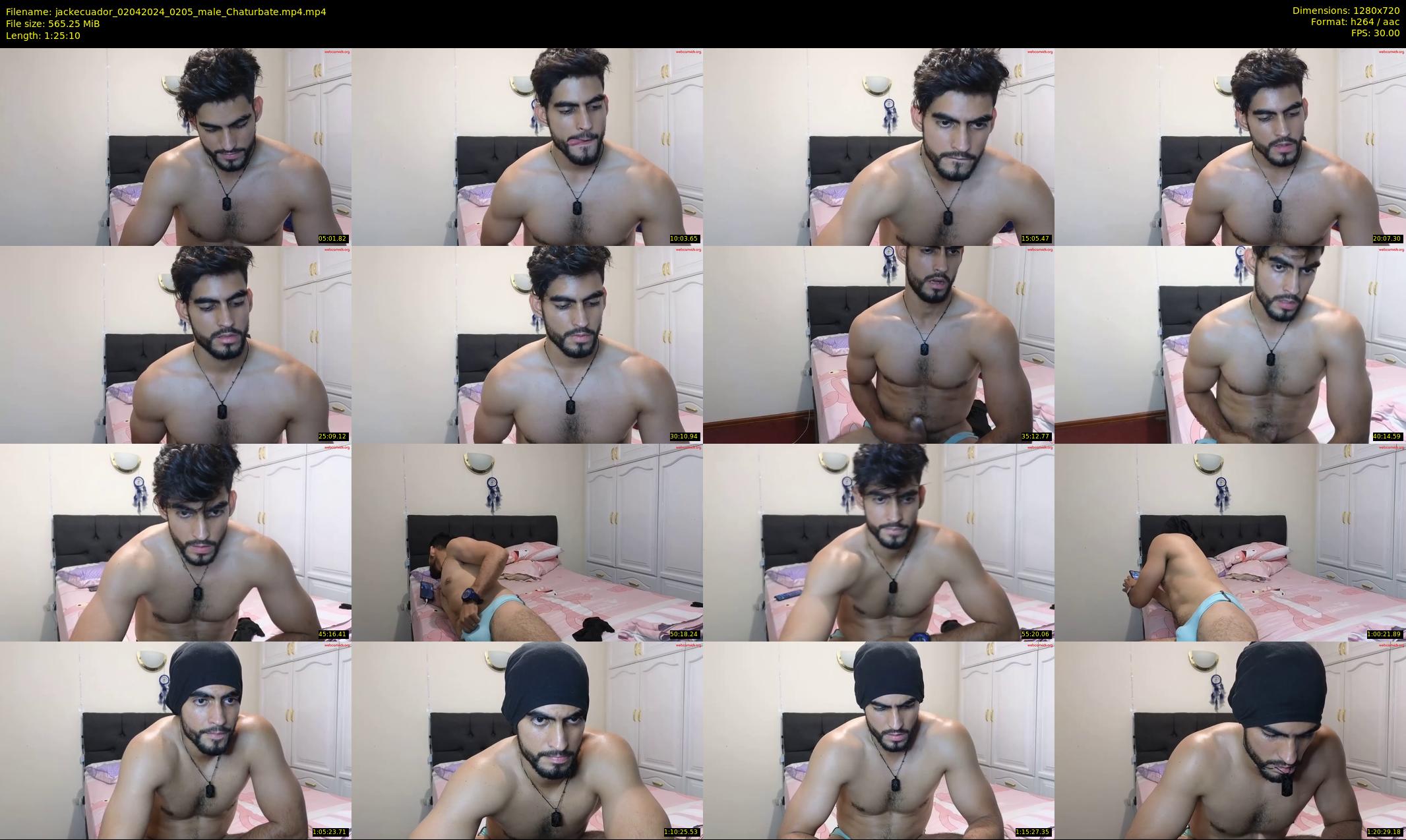 jackecuador — 86 minute Chaturbate male cam show recording, 720p, Apr 2, 2024