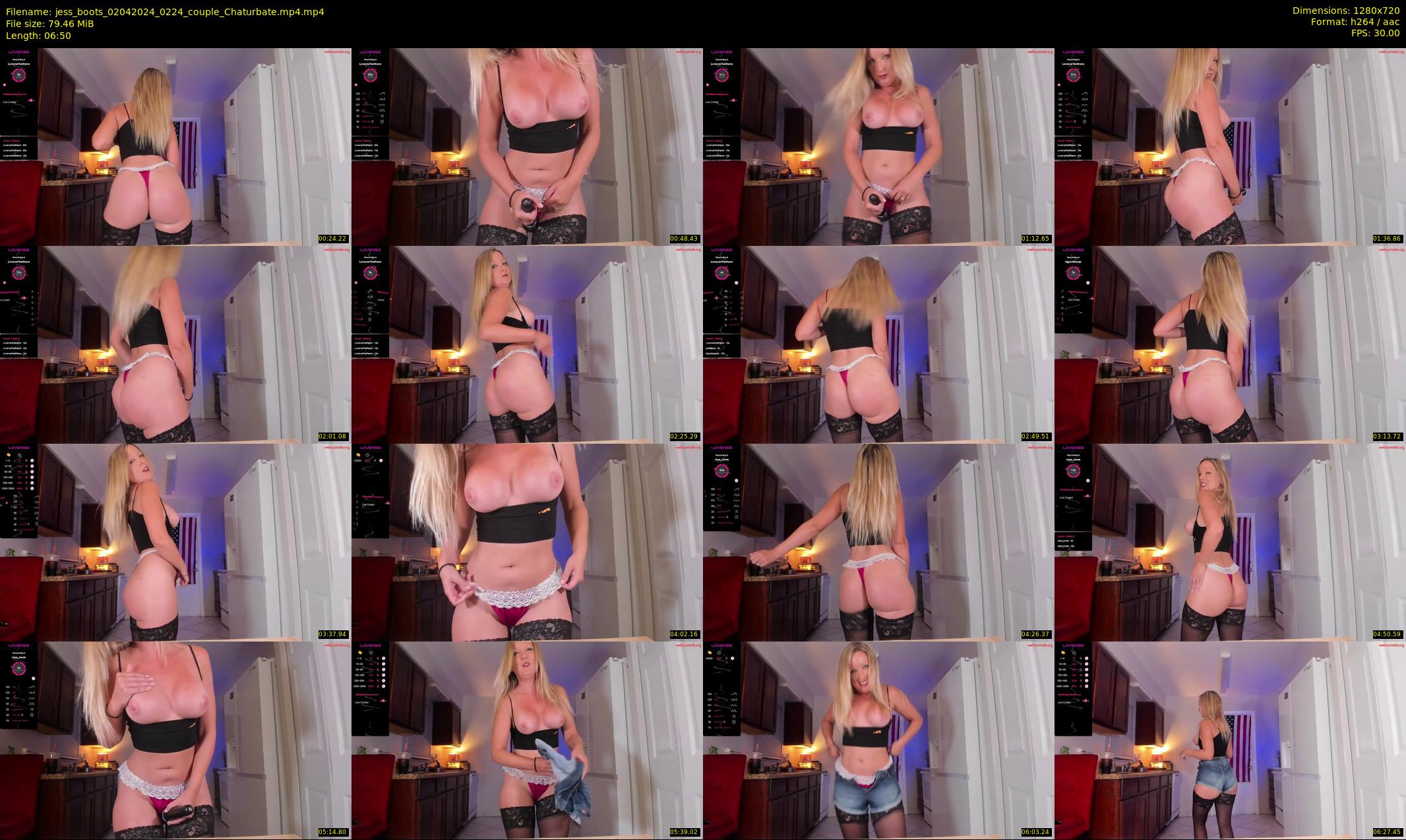 jess_boots — 7 minute Chaturbate female cam show recording, 720p, Apr 2, 2024
