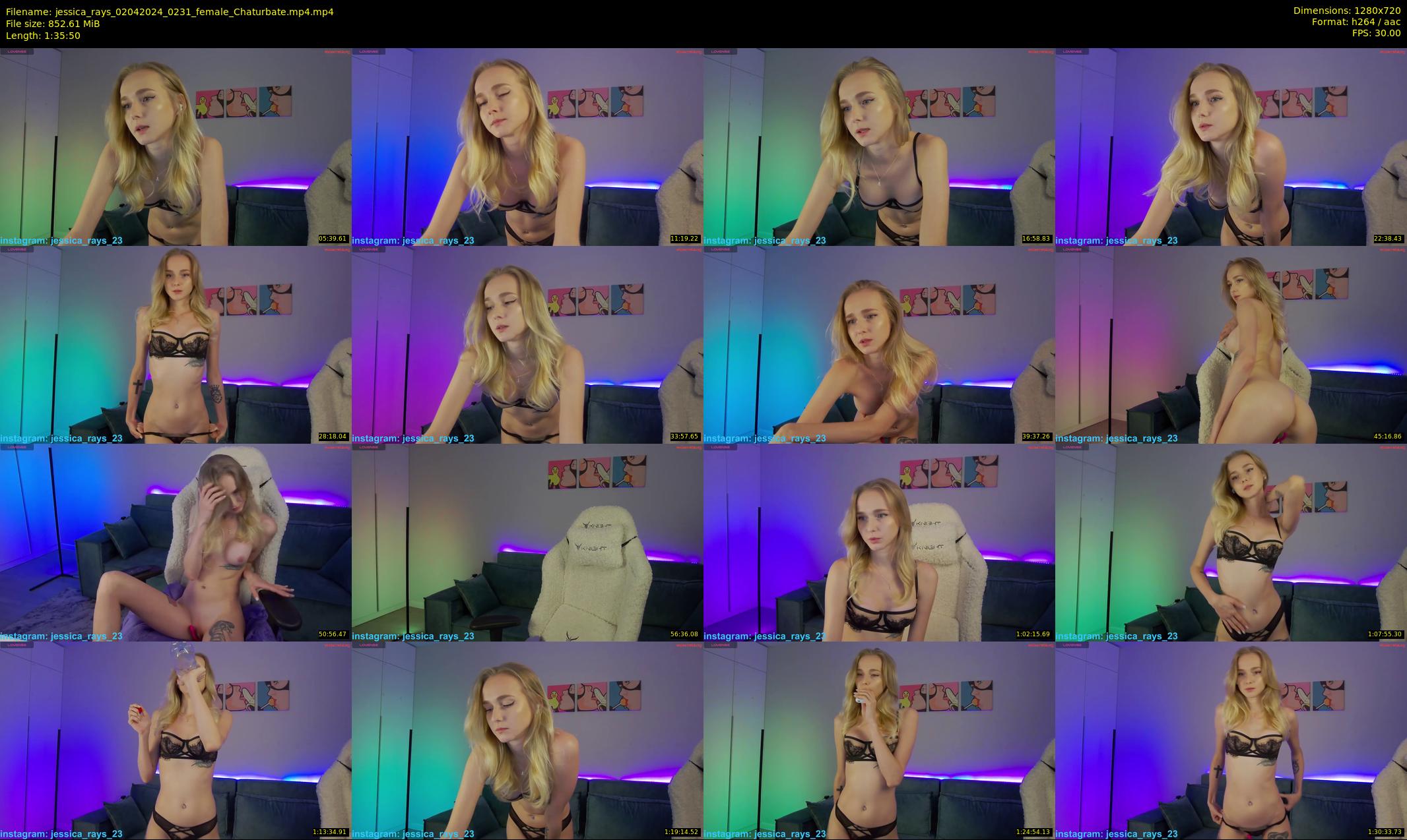 jessica_rays — 96 minute Chaturbate couple cam show recording, 720p, Apr 2, 2024