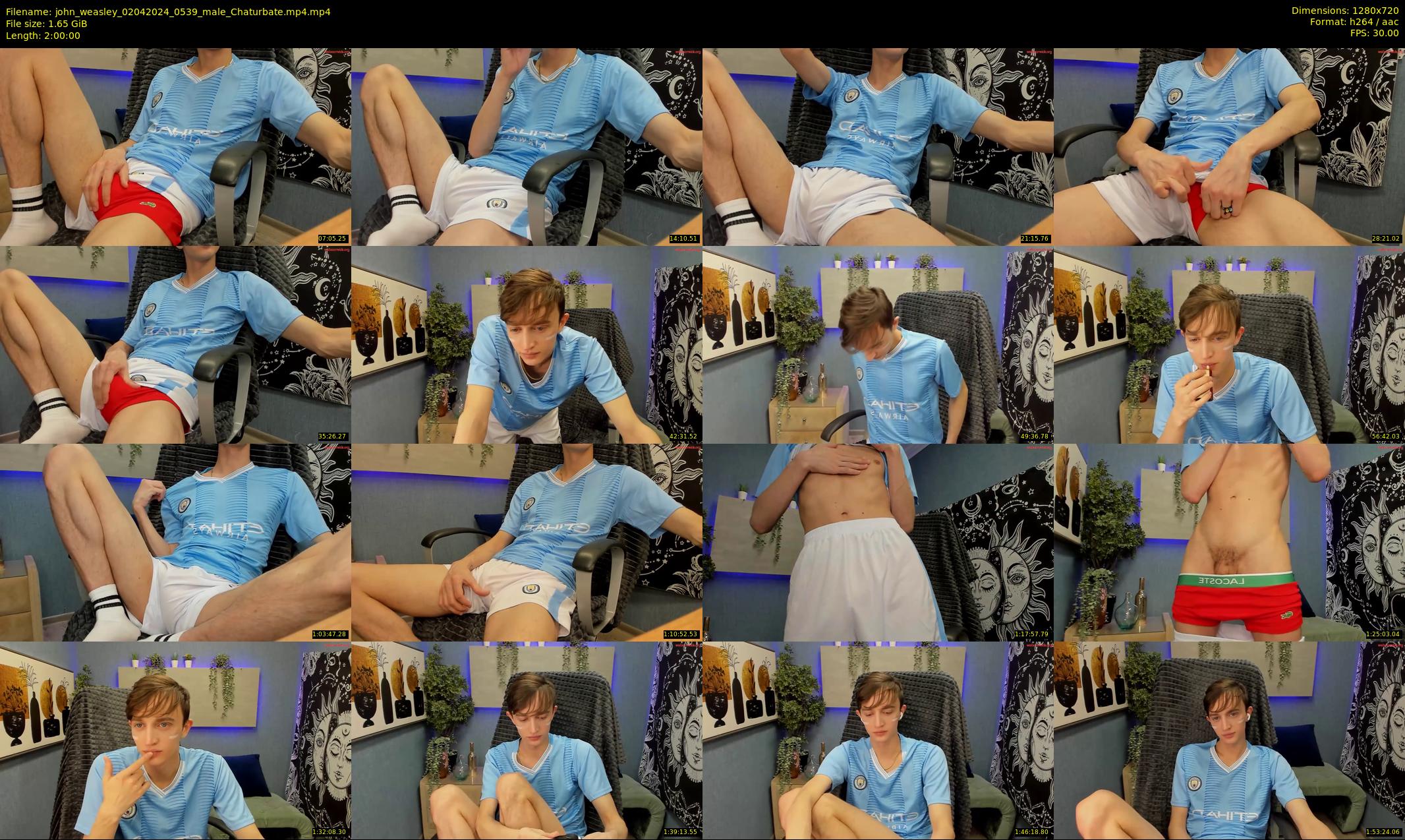 john_weasley — 120 minute Chaturbate male cam show recording, 720p, Apr 2, 2024