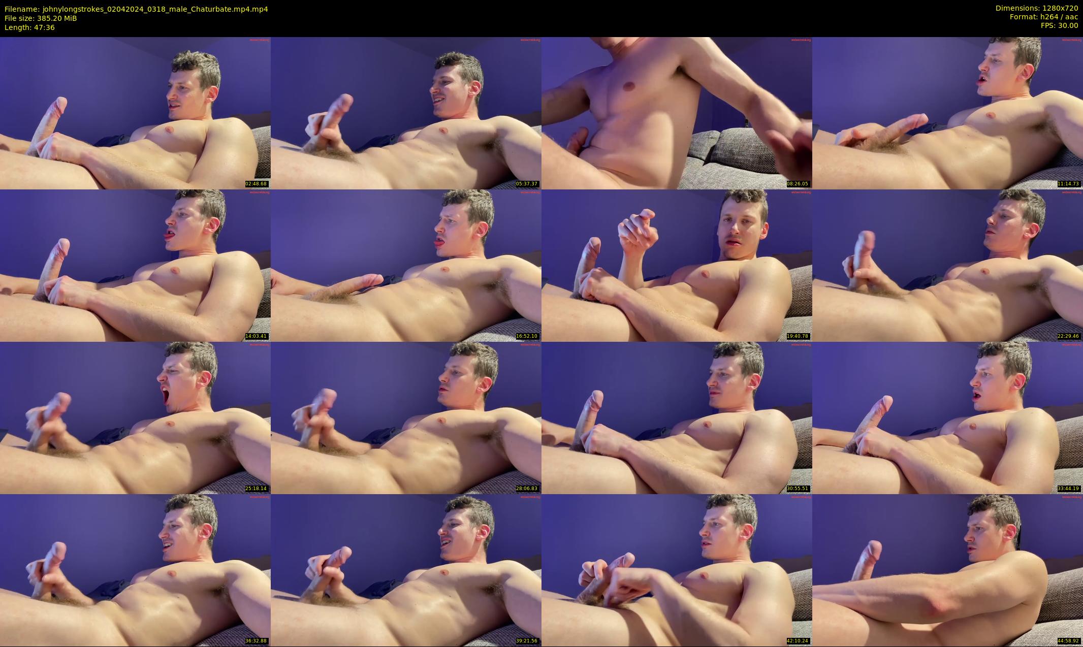 johnylongstrokes — 48 minute Chaturbate male cam show recording, 720p, Apr 2, 2024