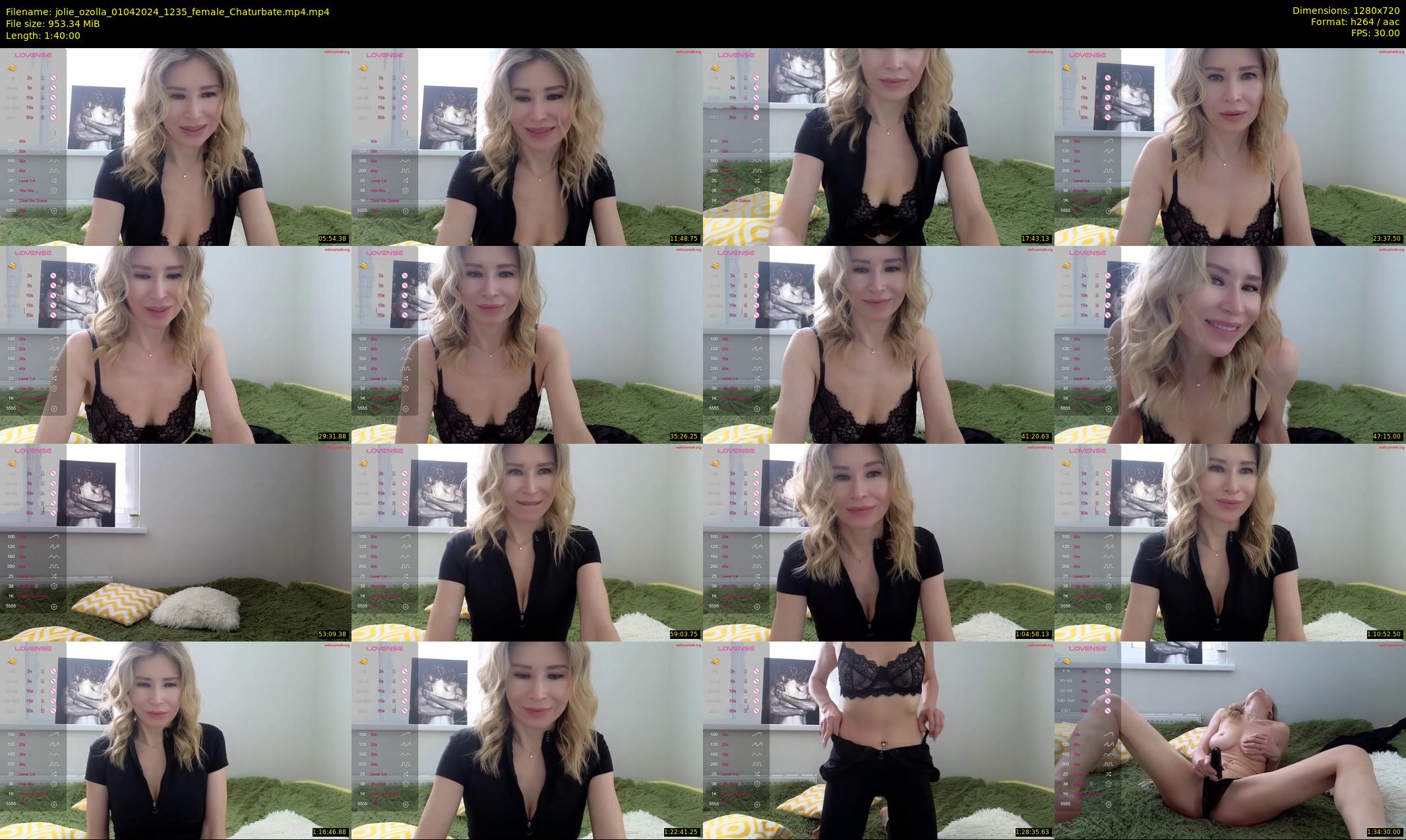 jolie_ozolla — 100 minute Chaturbate female cam show recording, 720p, Apr 1, 2024