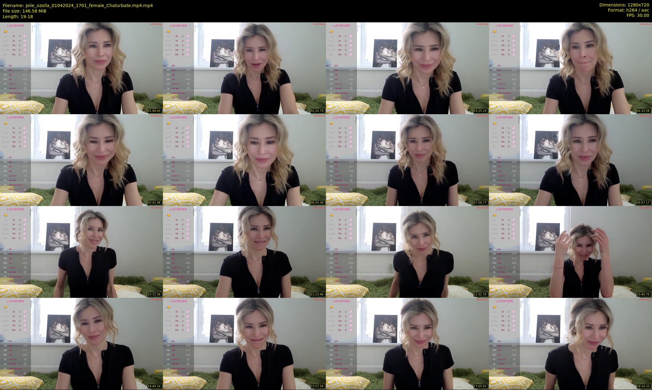 jolie_ozolla — 20 minute Chaturbate female cam show recording, 720p, Apr 1, 2024