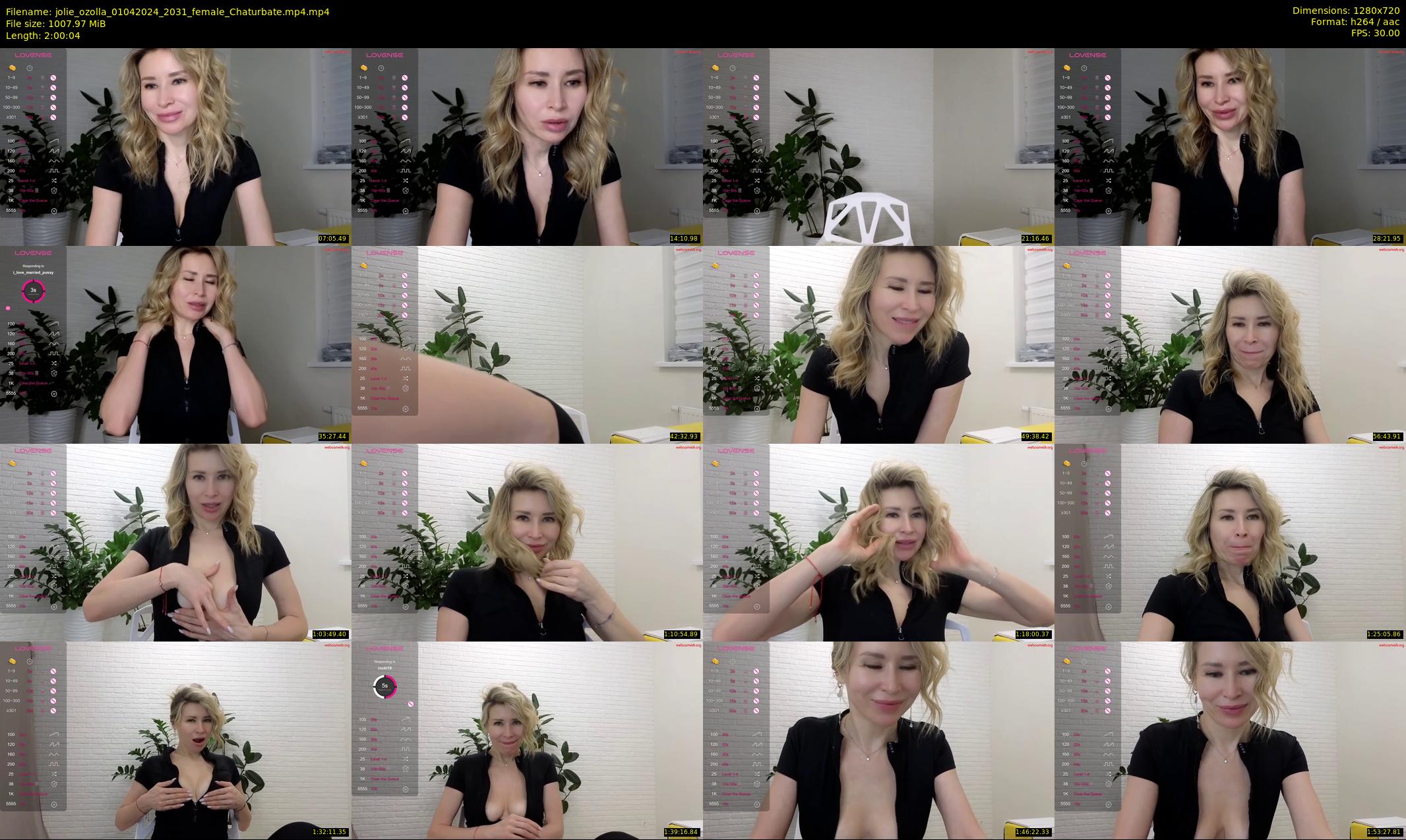 jolie_ozolla — 121 minute Chaturbate female cam show recording, 720p, Apr 1, 2024