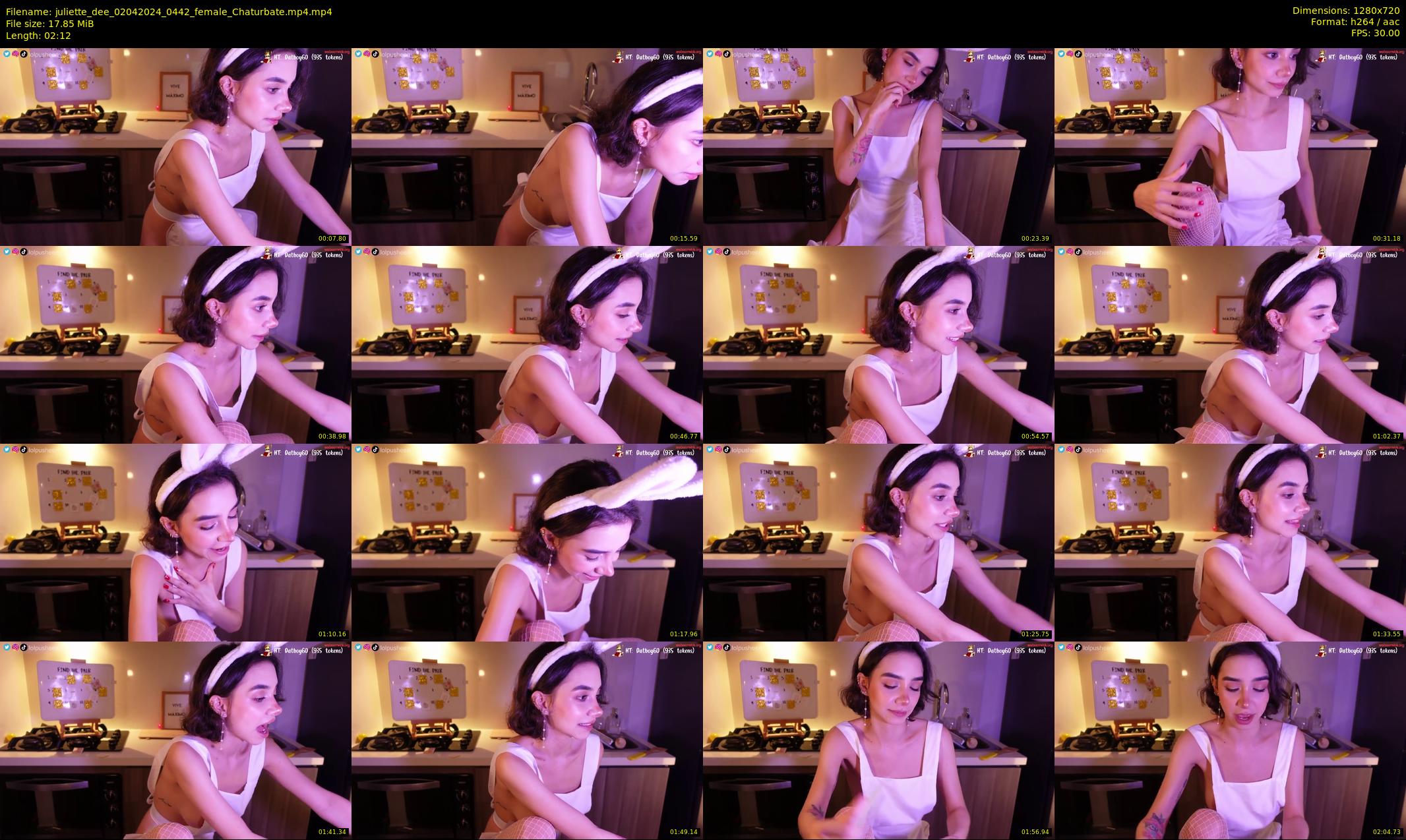 juliette_dee — 3 minute Chaturbate female cam show recording, 720p, Apr 2, 2024